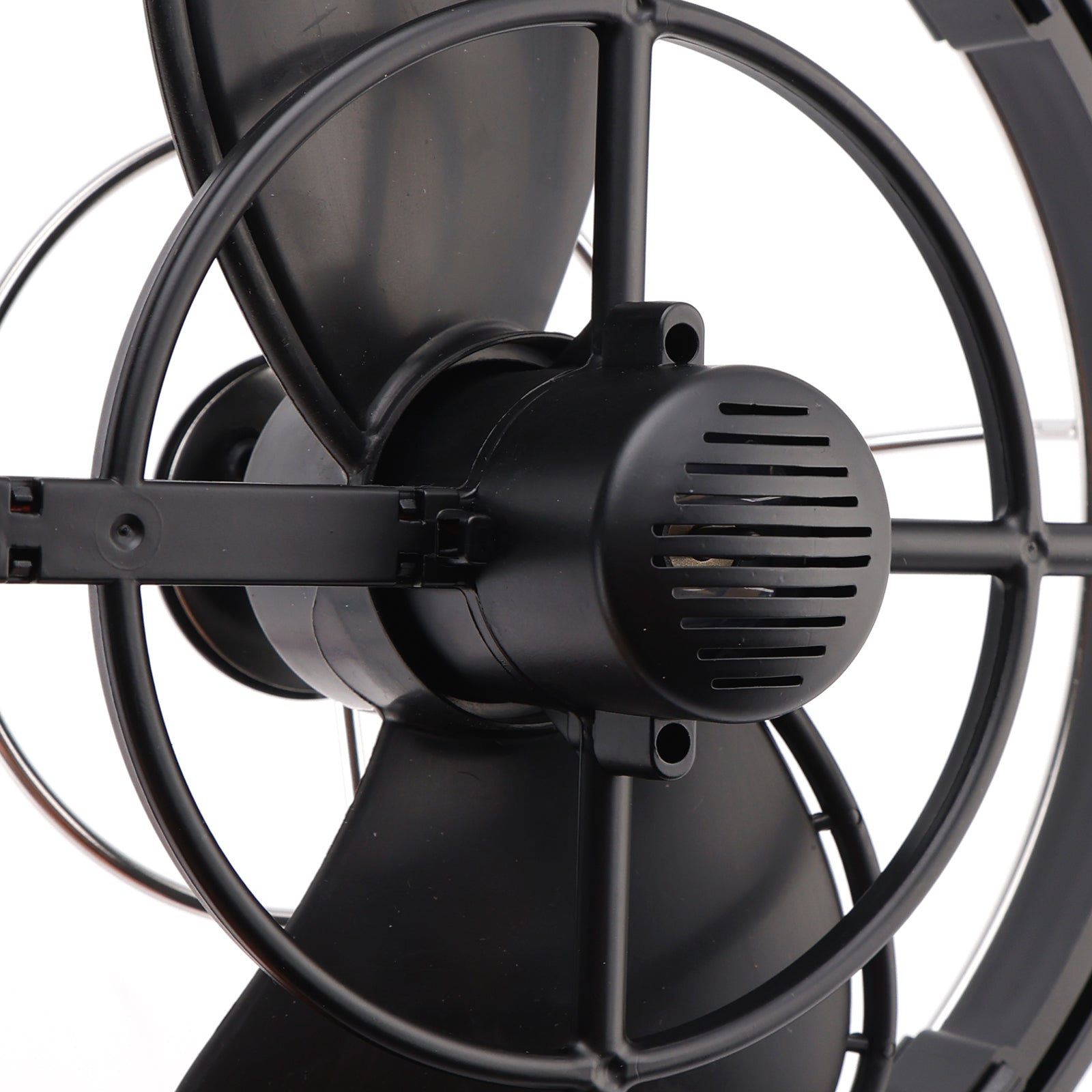 12V/24V Auto-Sensing Low-Power Draw Fan For Boats and RV Black