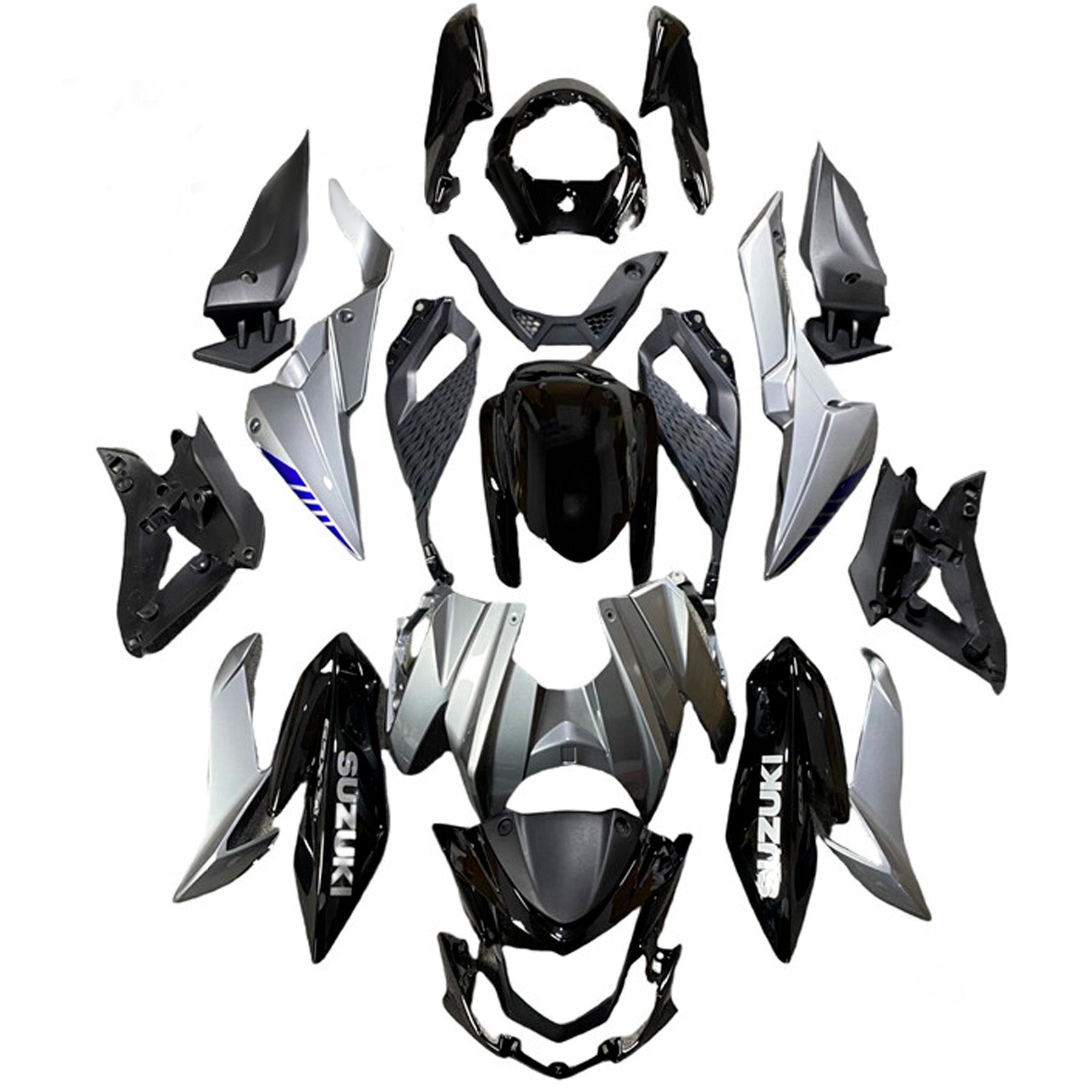 Injection Fairing Kit Bodywork Plastic ABS For Suzuki GSX-S 750 2017-2022