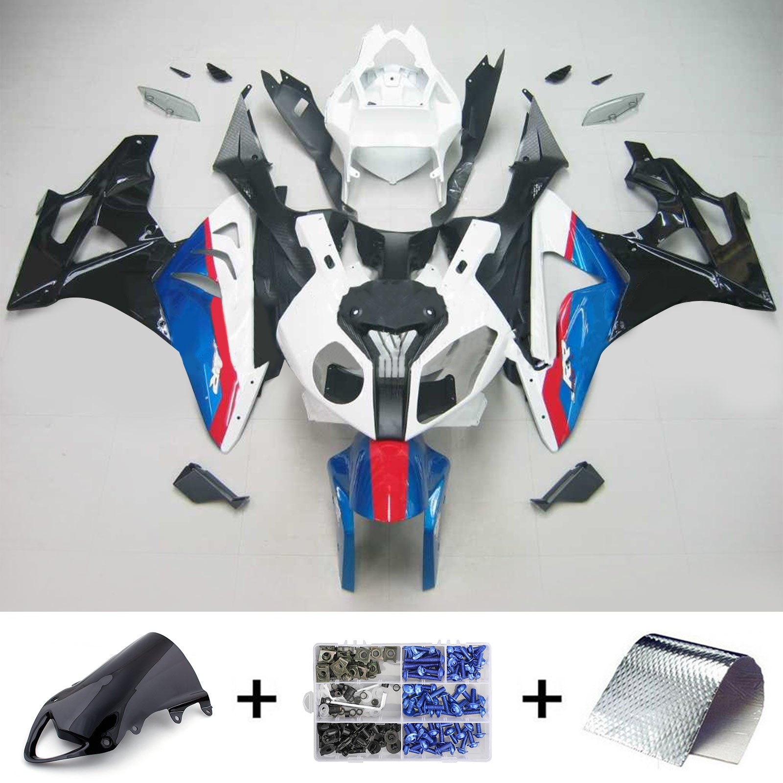 2009-2014 BMW S1000RR Bodywork Fairing ABS Injection Molding 6# Generic