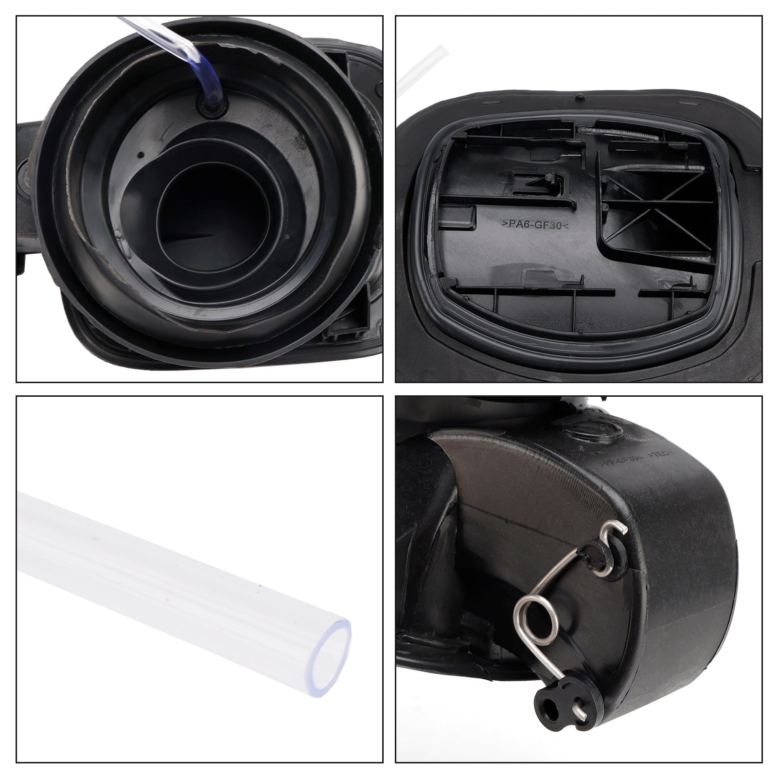 Caixa de bolso da dobradiça da porta de combustível DP5Z-5427936-A para Lincoln MKZ 2011-2020