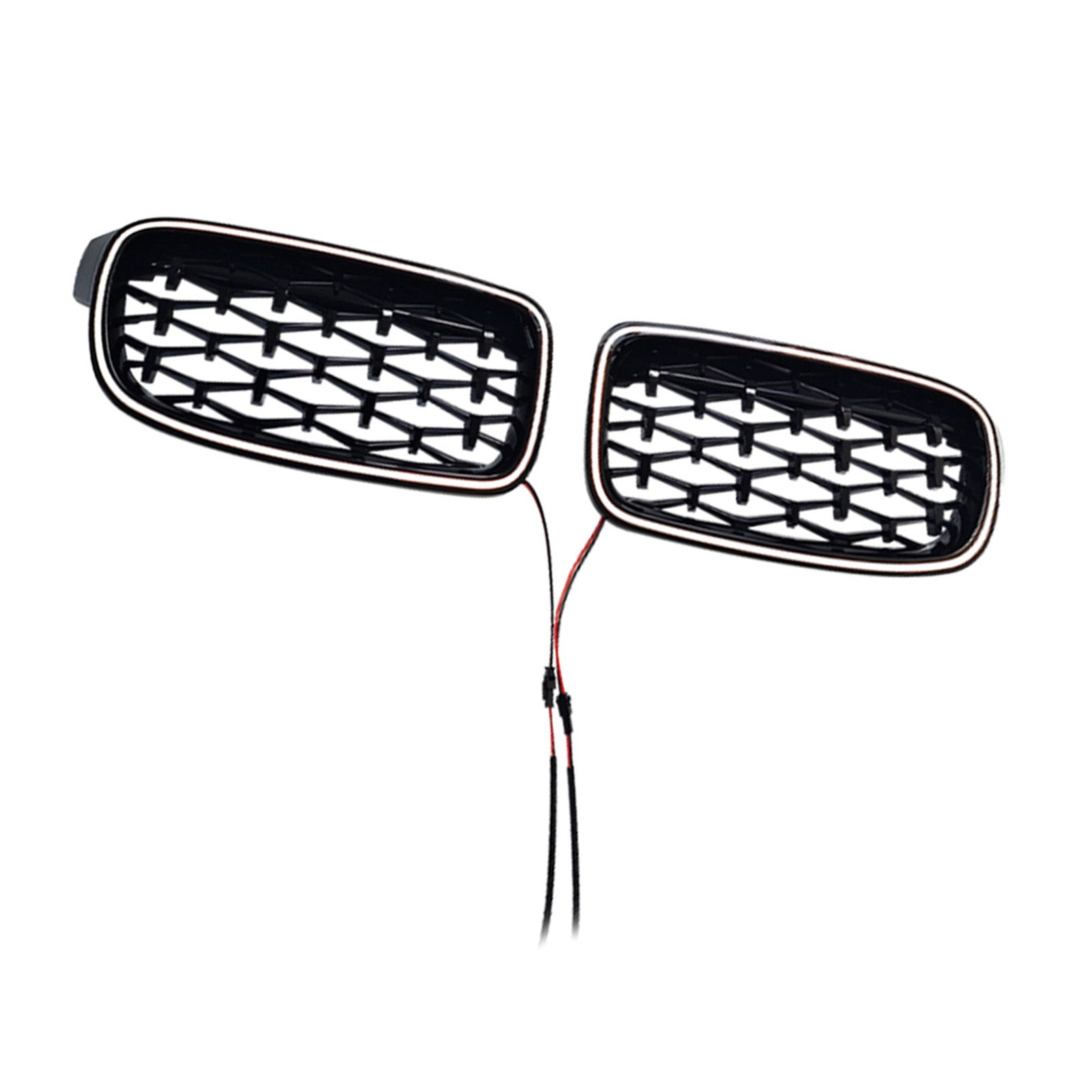 Diamond Front Kidney Grille Grill Fit BMW 3 Series F30 F31 F35 2012-2019