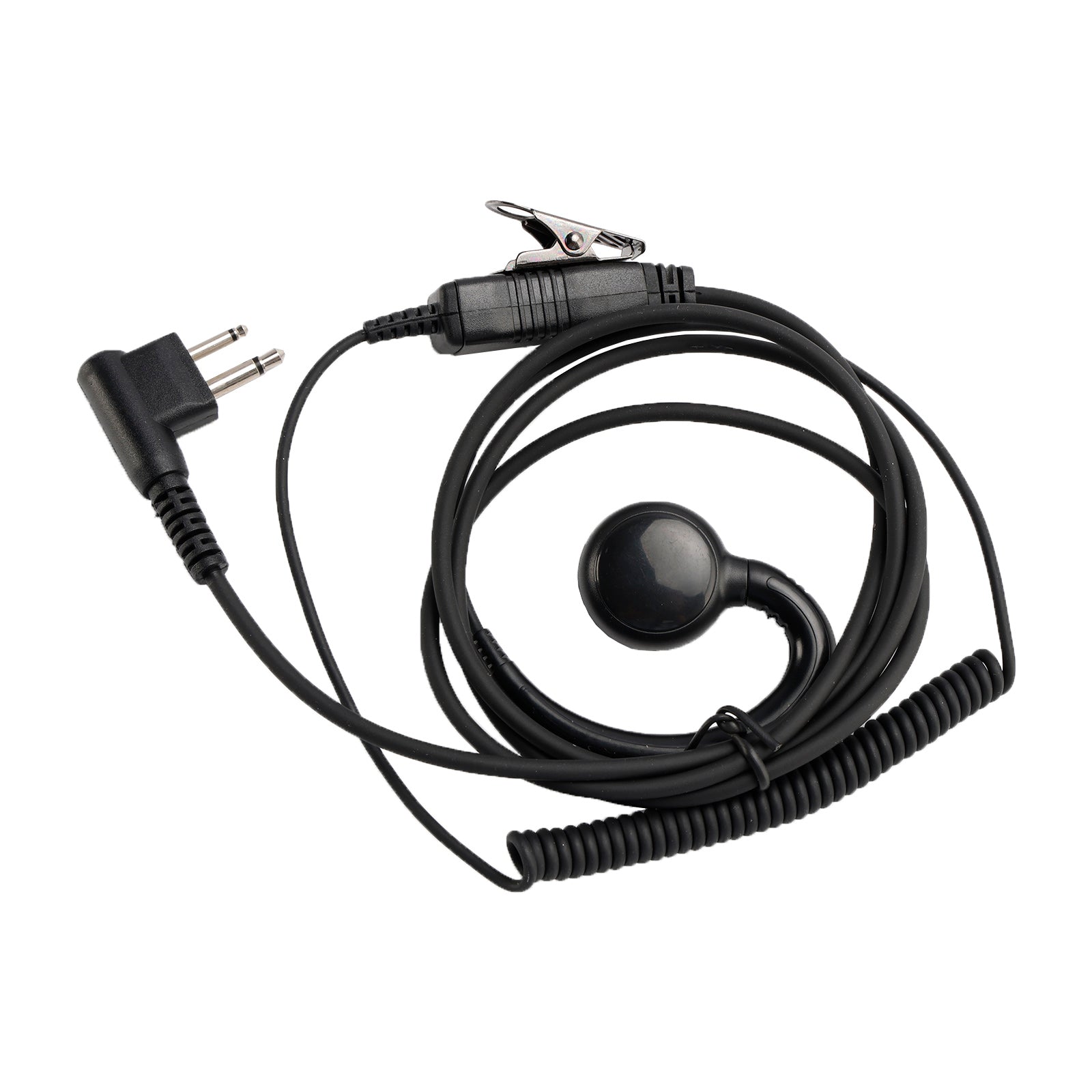 M-018 Liten PTT-B6 Curve Hook Earhook Headset för GP2000 CP88 SP10 Pro1150 P040