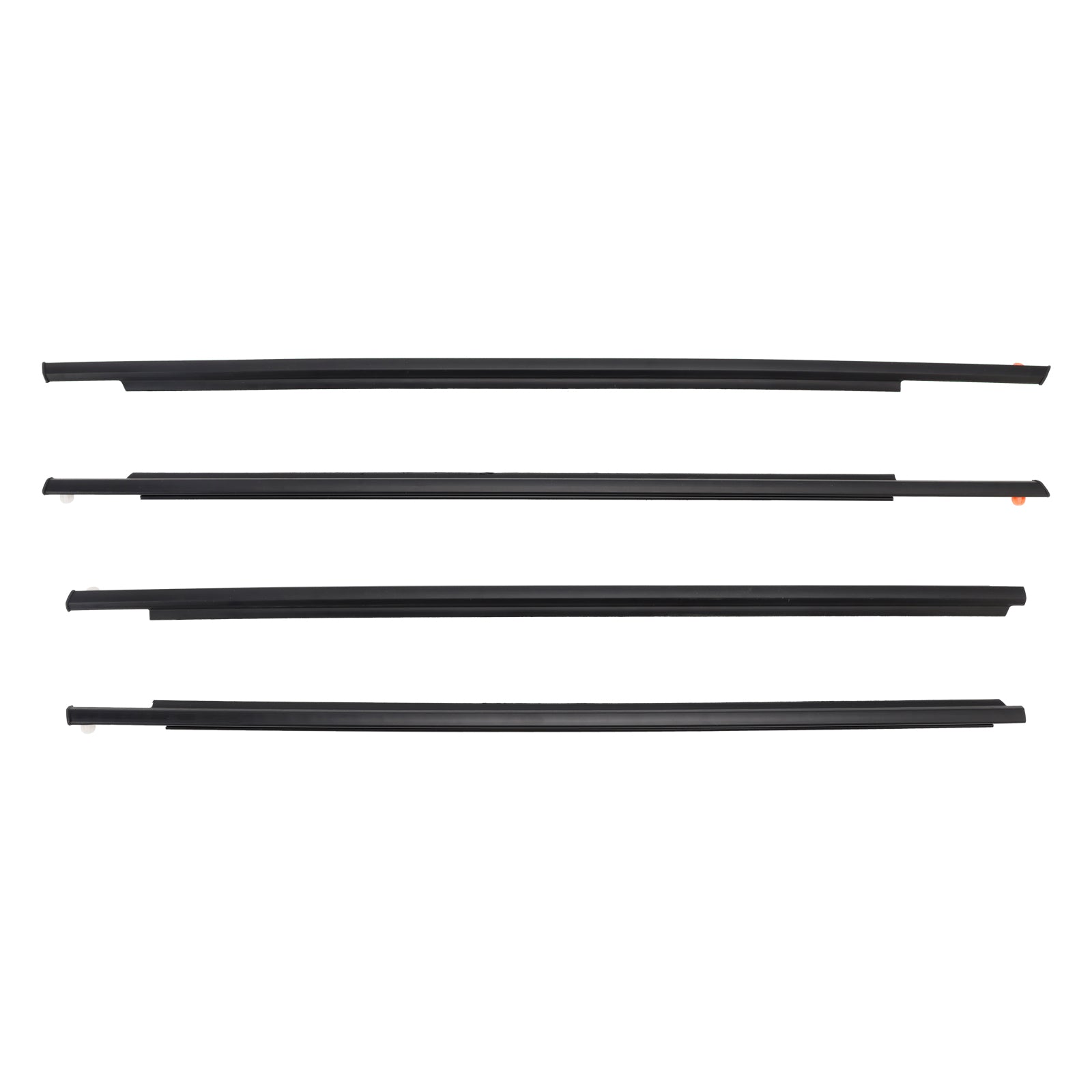 2004-2009 Toyota Prius 4PCS Deurglasriem Buitenste lijstafdichting