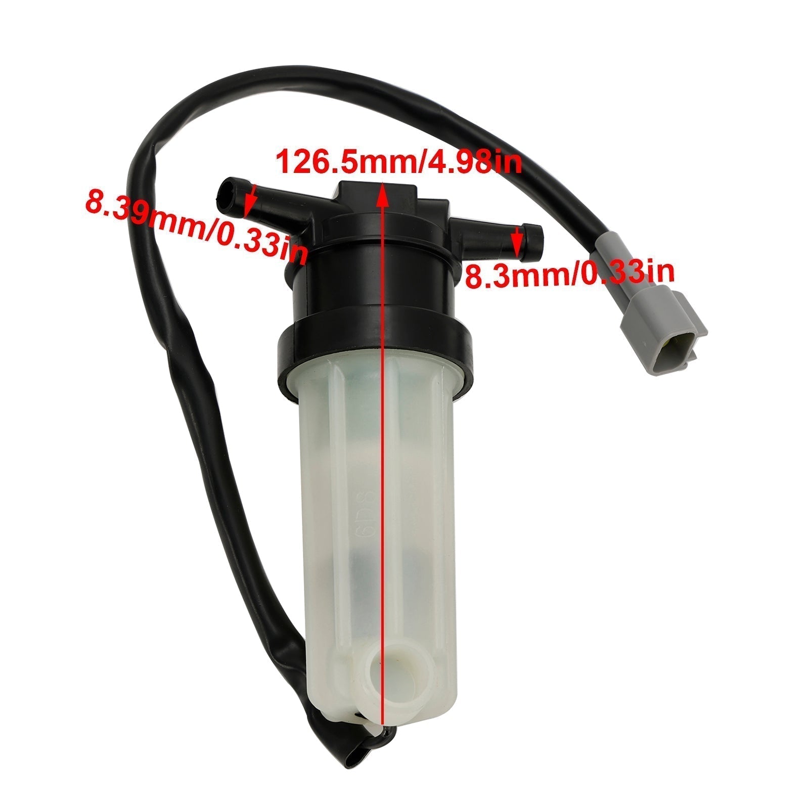 2016- Yamaha påhengsmotor VF115 115hk drivstofffilter påhengsmotor 6ek-24560-00