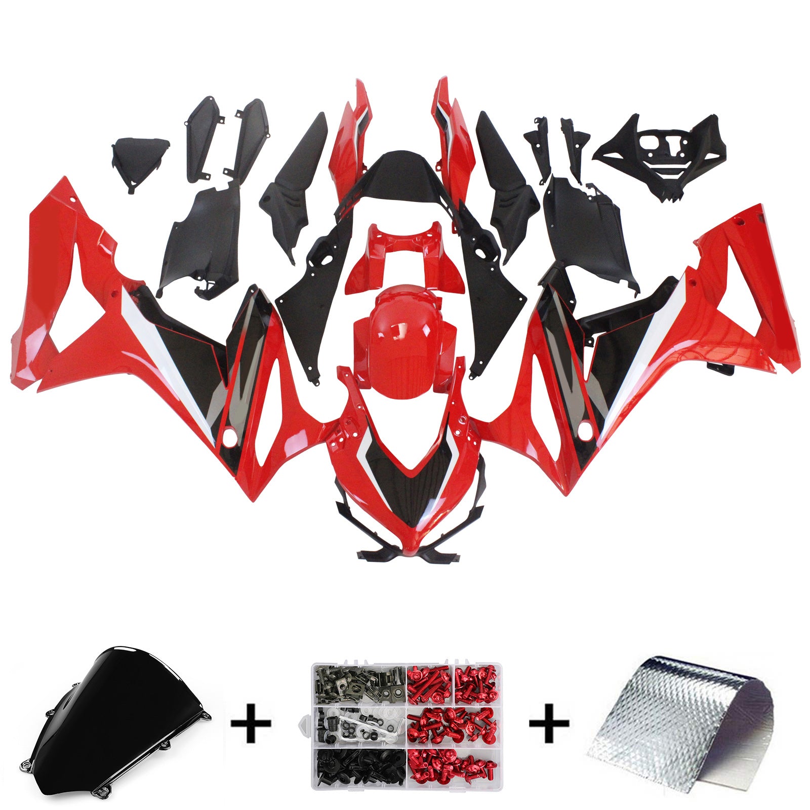 Injection Fairing Kit Bodywork Plastic ABS For Honda CBR650R 2021-2023