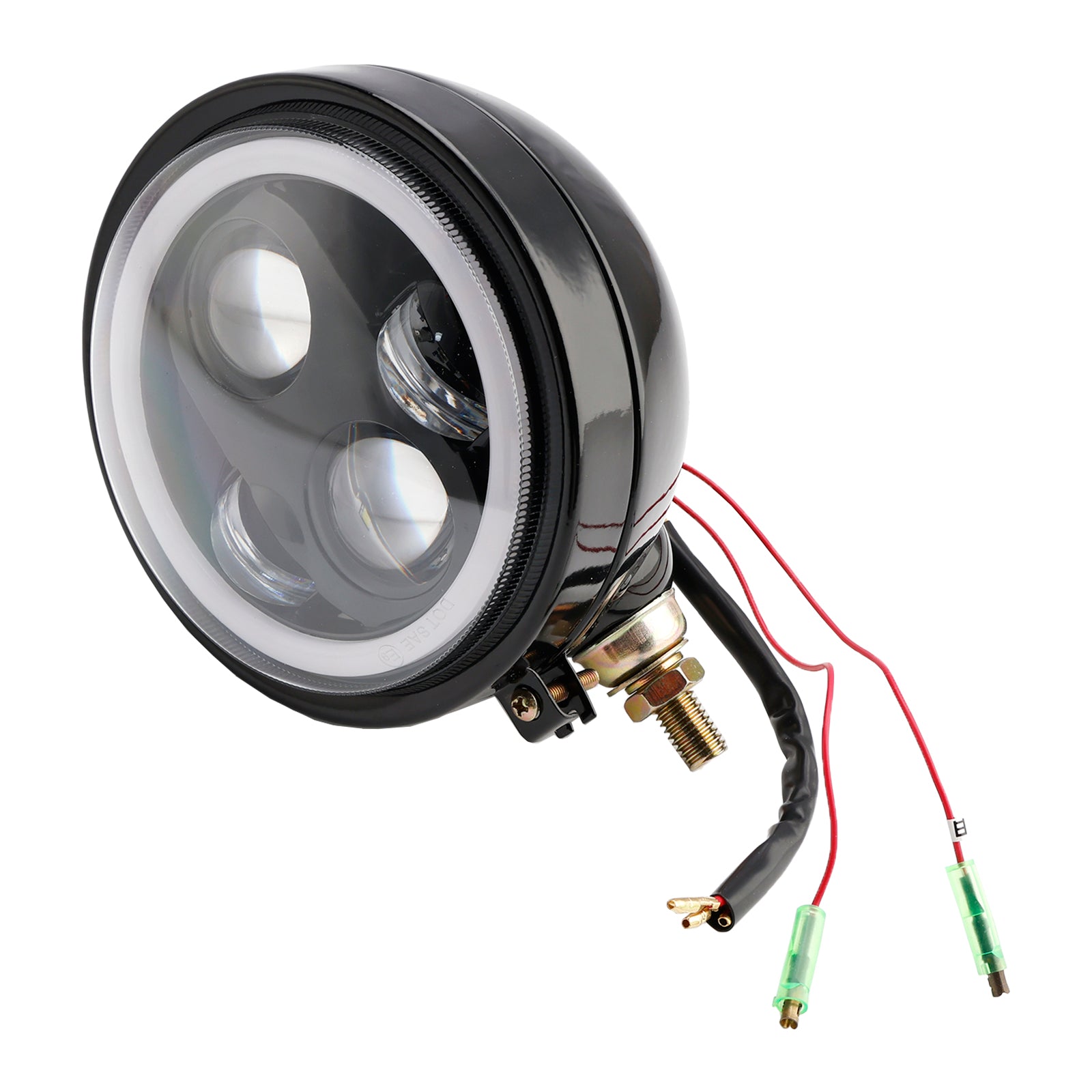 5.75" Phare avant universel à 4 ampoules pour moto