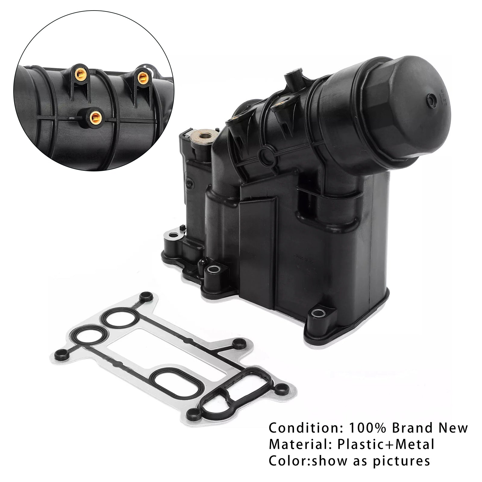 2008-2013 BMW 1 Series E88 120D Diesel Convertible Oil Filter Housing 11427807799 7797392