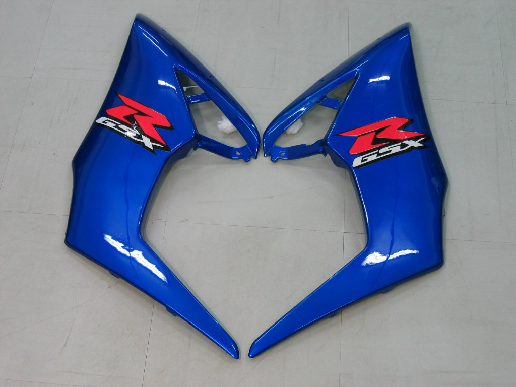 2005-2006 GSXR1000 Carénage de carrosserie bleu ABS Ensemble de plastiques moulés par injection générique