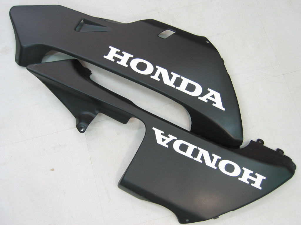 2003-2004 Honda CBR 600 RR Orange & Black Flame Racing Fairings Generic