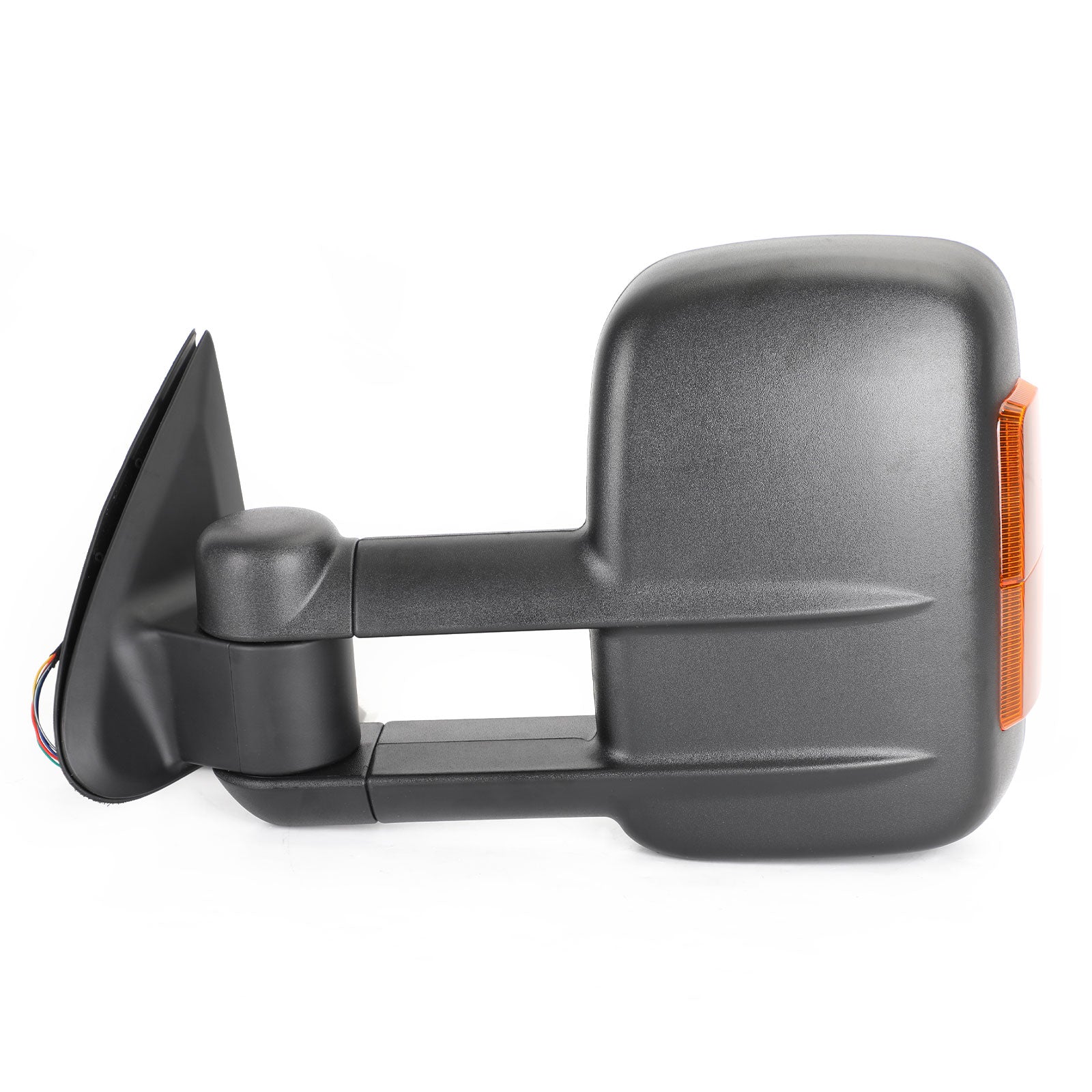 2015+ Pair Mitsubishi Triton Electric Extendable Towing Mirrors for Black