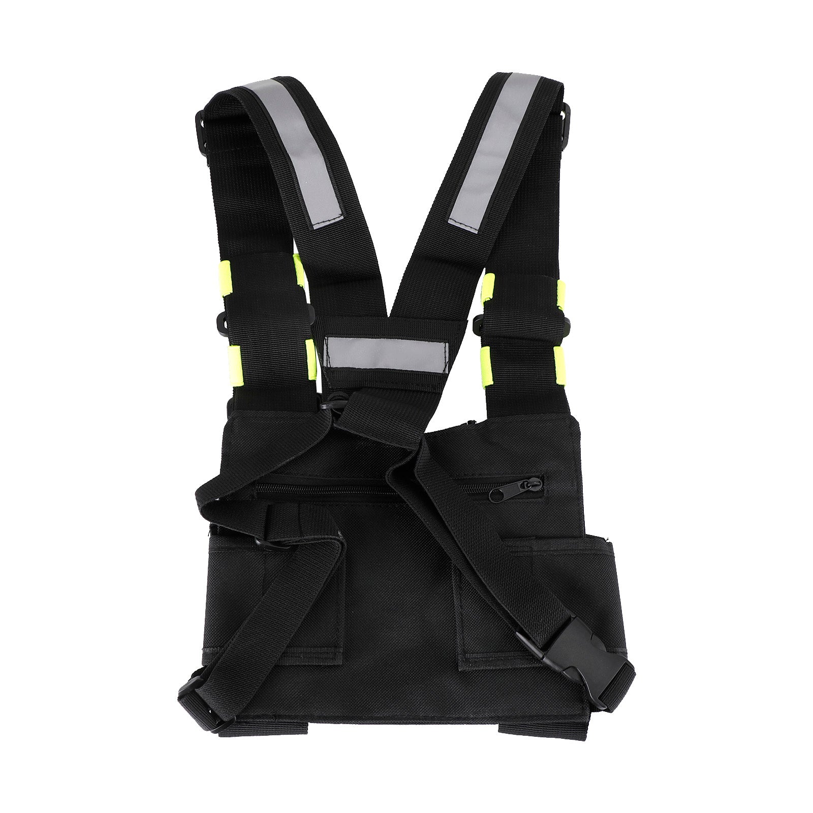 New Tactical Bilateral Chest Harness Bag for Field Operations Radio Universal