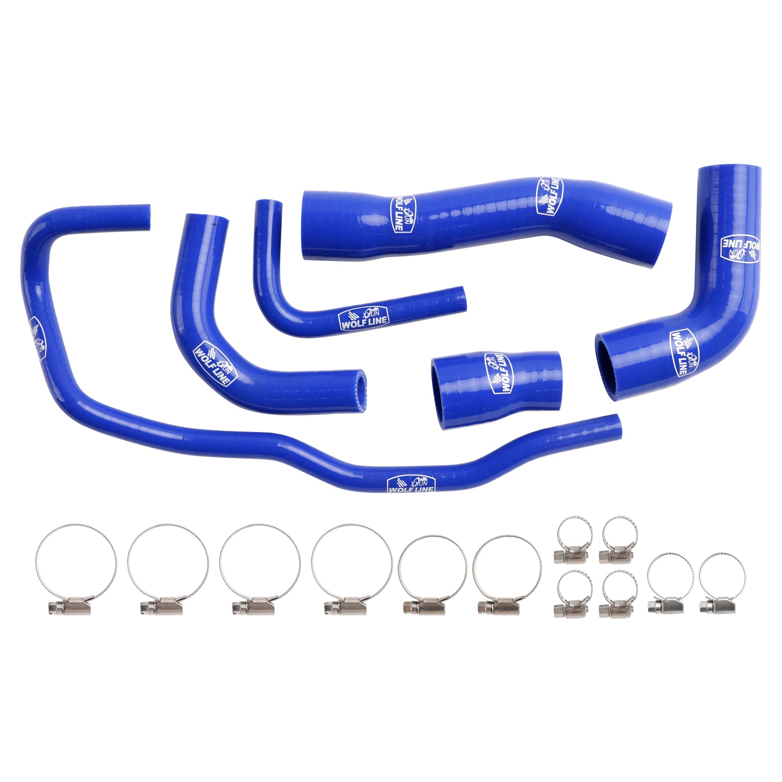 2021-2024 BMW S1000XR Silikon Radiator kjølevæskesett Kit