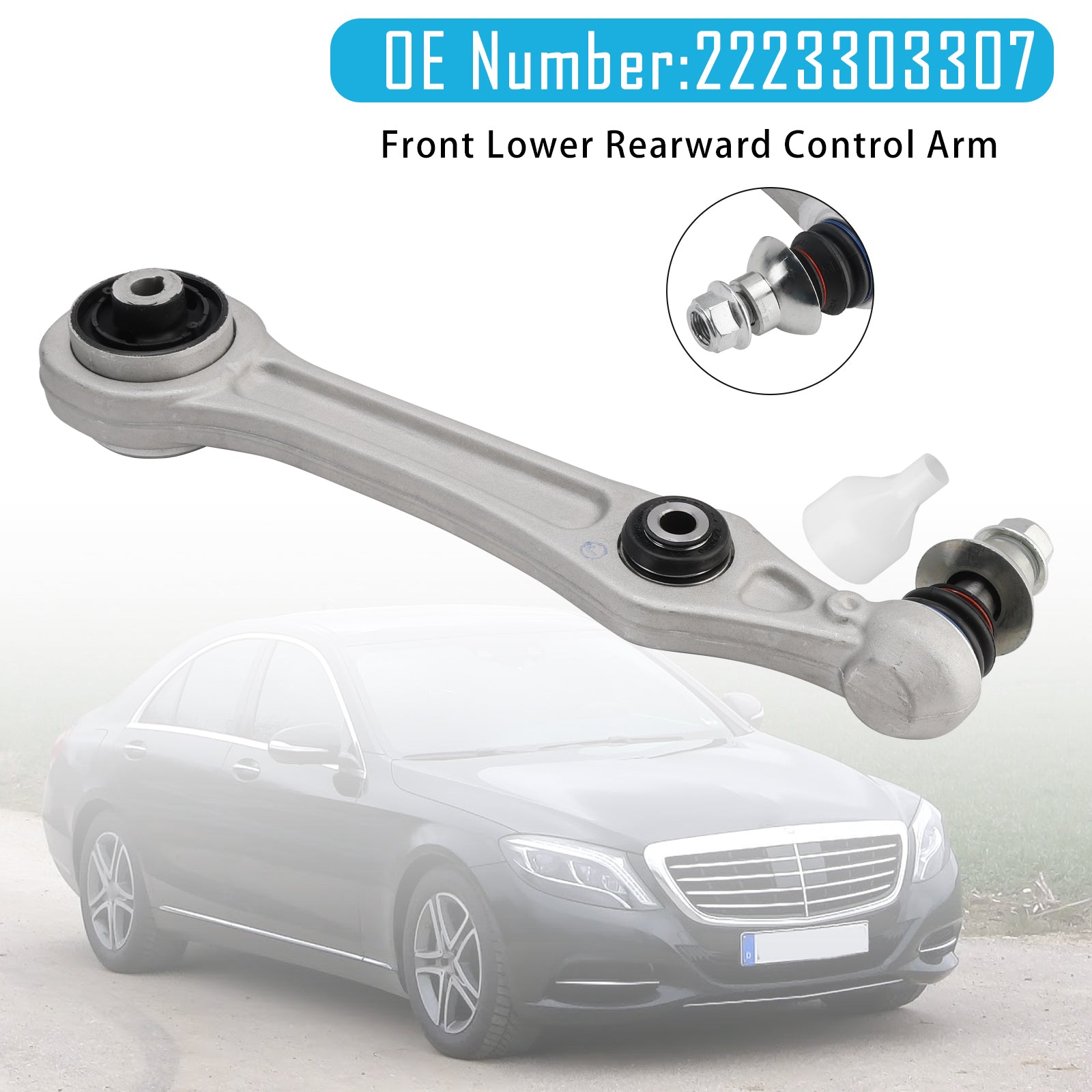 2014-2017 Benz la Maybach classe S (X222) S 400 4MATIC M276.824 245 7A/MTBras de commande avant inférieur arrière L/R 2223303307