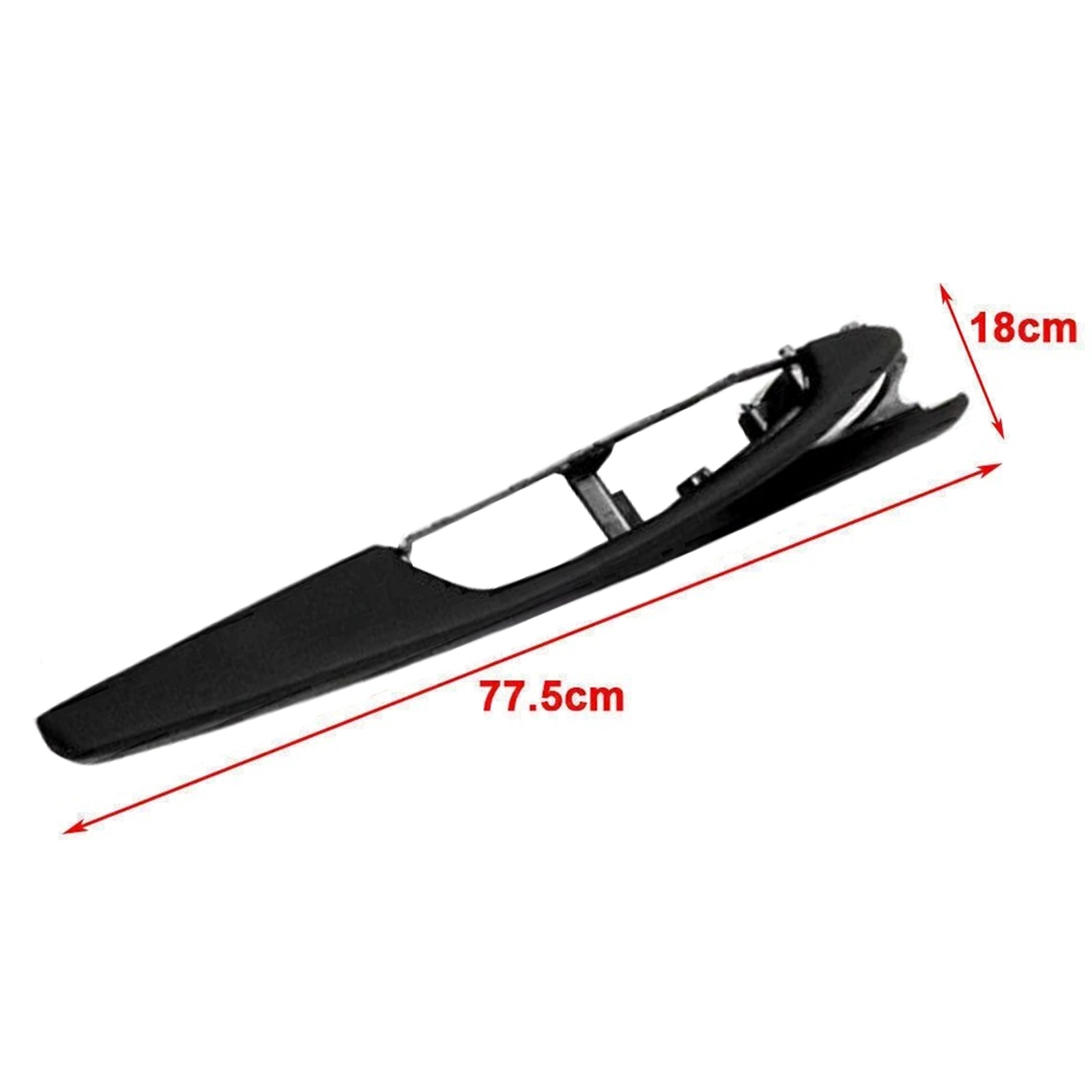 2010-2016 BMW 5-serie F11 F10 F18 1x binnendeurpaneel deurgreep zwart