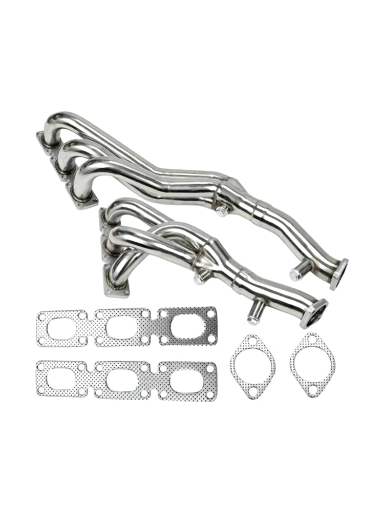 Exhaust Header Manifold fit BMW E46 E39 Z4 2.5L 2.8L 3.0L L6 2001-2006