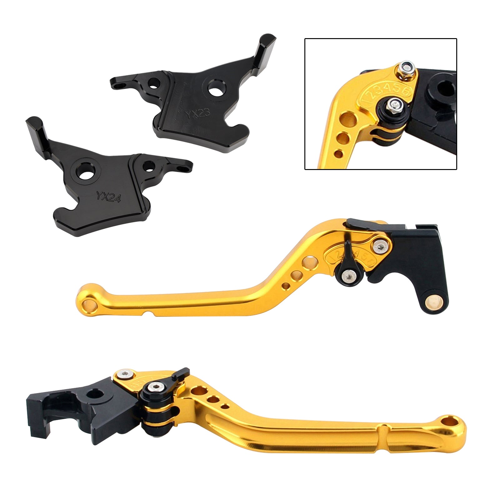 Long Clutch Brake Lever fit for YAMAHA XMAX 300 2023-2025