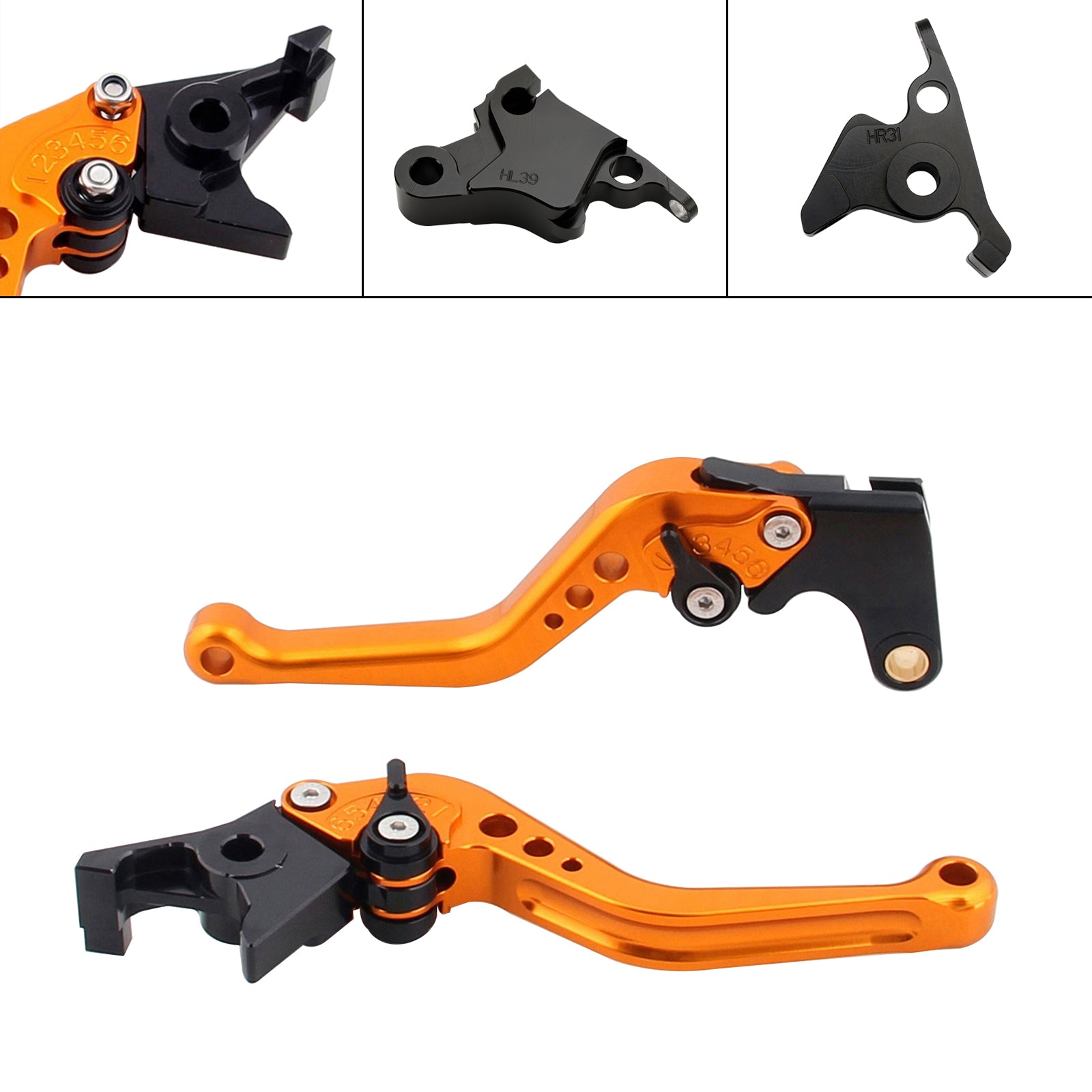 Nouveau levier de frein d'embrayage court adapté pour CFMOTO 450SS 450SR 21-23 450NK 23-24