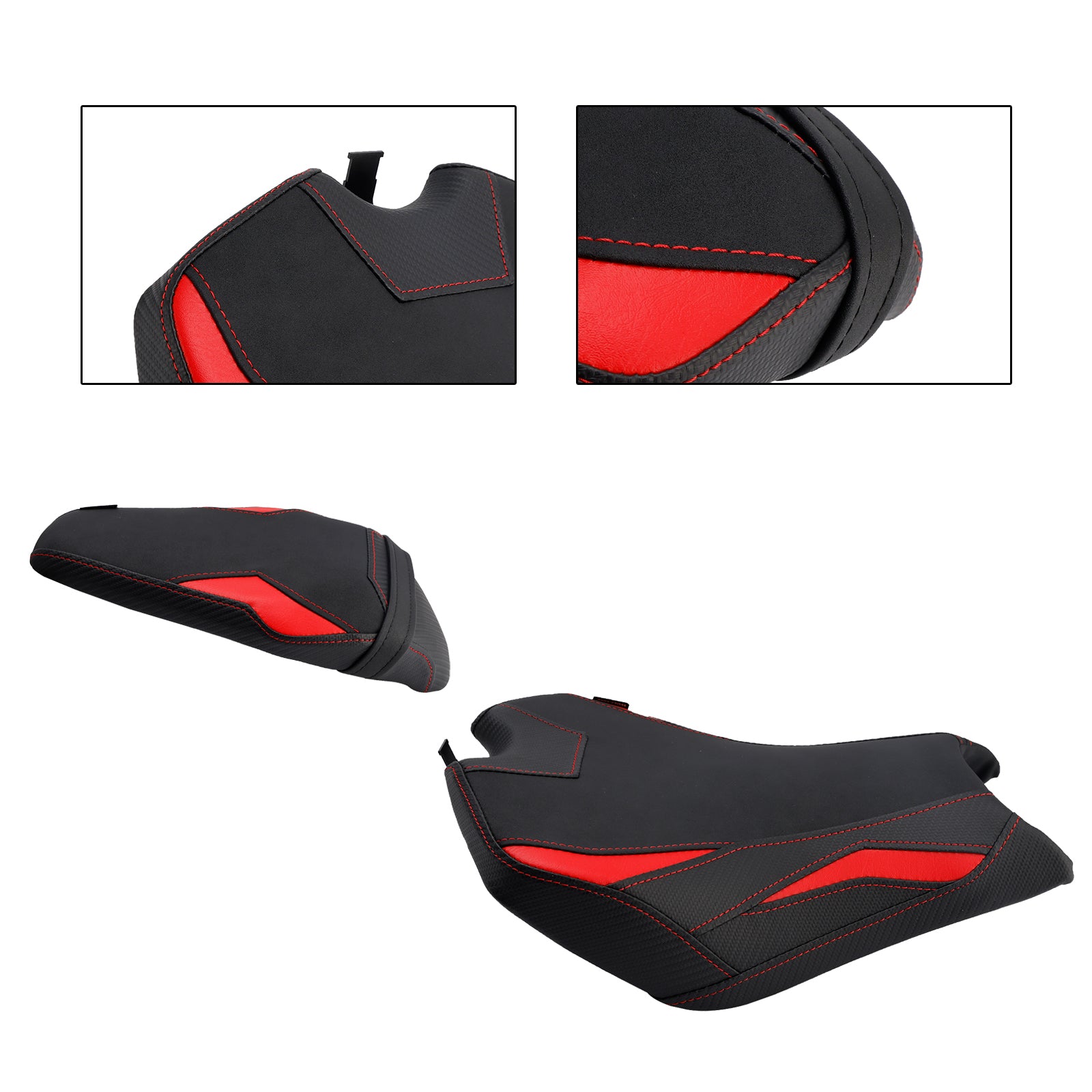 Front&Rear Raider Passenger Cushion Kit Red1 For Kawasaki Z900 Zr900-F 2025-