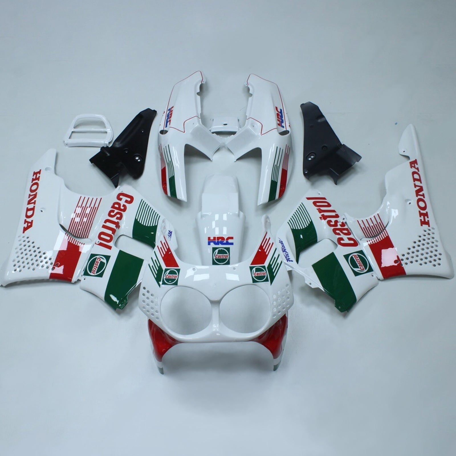 1992-1993 Honda CBR900RR 893 Kit de carénage injection Amotopart Bodywork Plastic Abs # 108