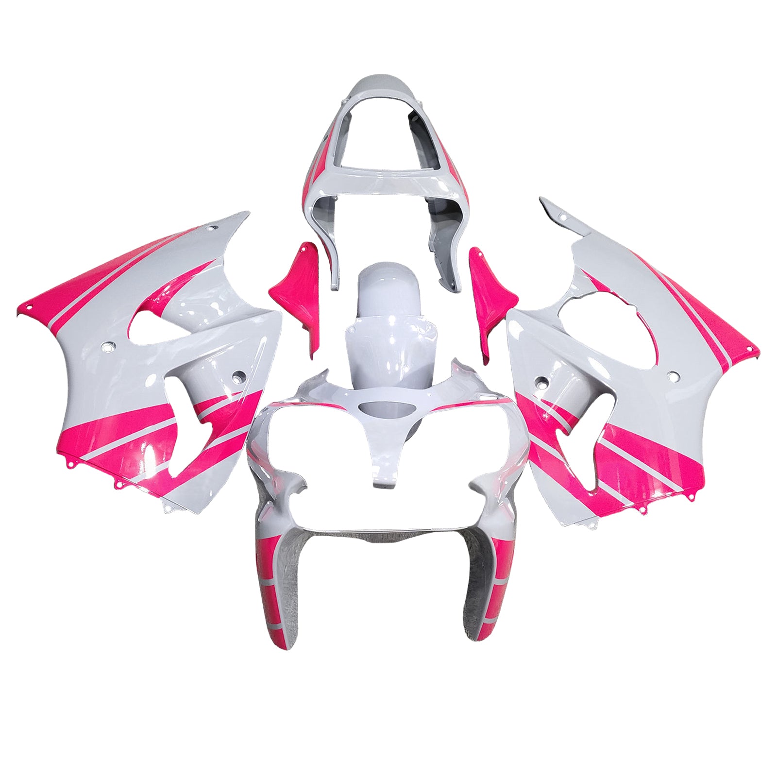 Injeksjon Fairing Kit karosseri for Kawasaki ZX6R 636 2000-2002 ZZR600 2005-2008