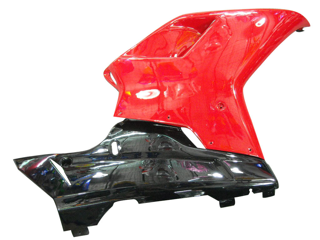 2007-2012 Ducati 1098/1198/848 Red & Black Bodywork Fairing ABS Injection Mold 8# Generic