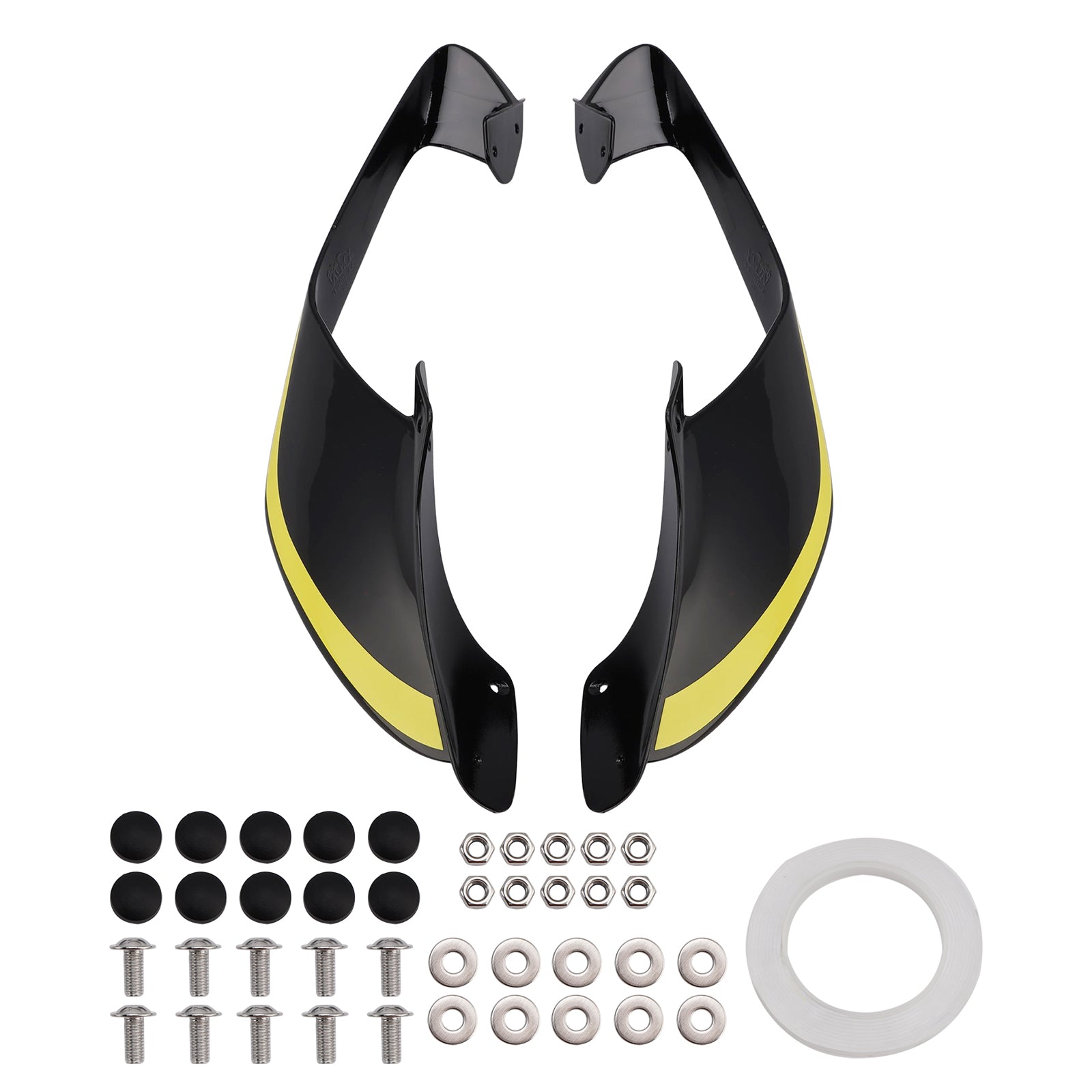 2021-2024 Yamaha YZF R1 R1M ailes latérales avant ailes becquet carénage