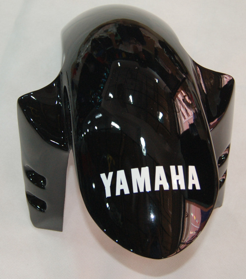 2007-2008 Yamaha YZF-R1 Carénages de course noir blanc générique