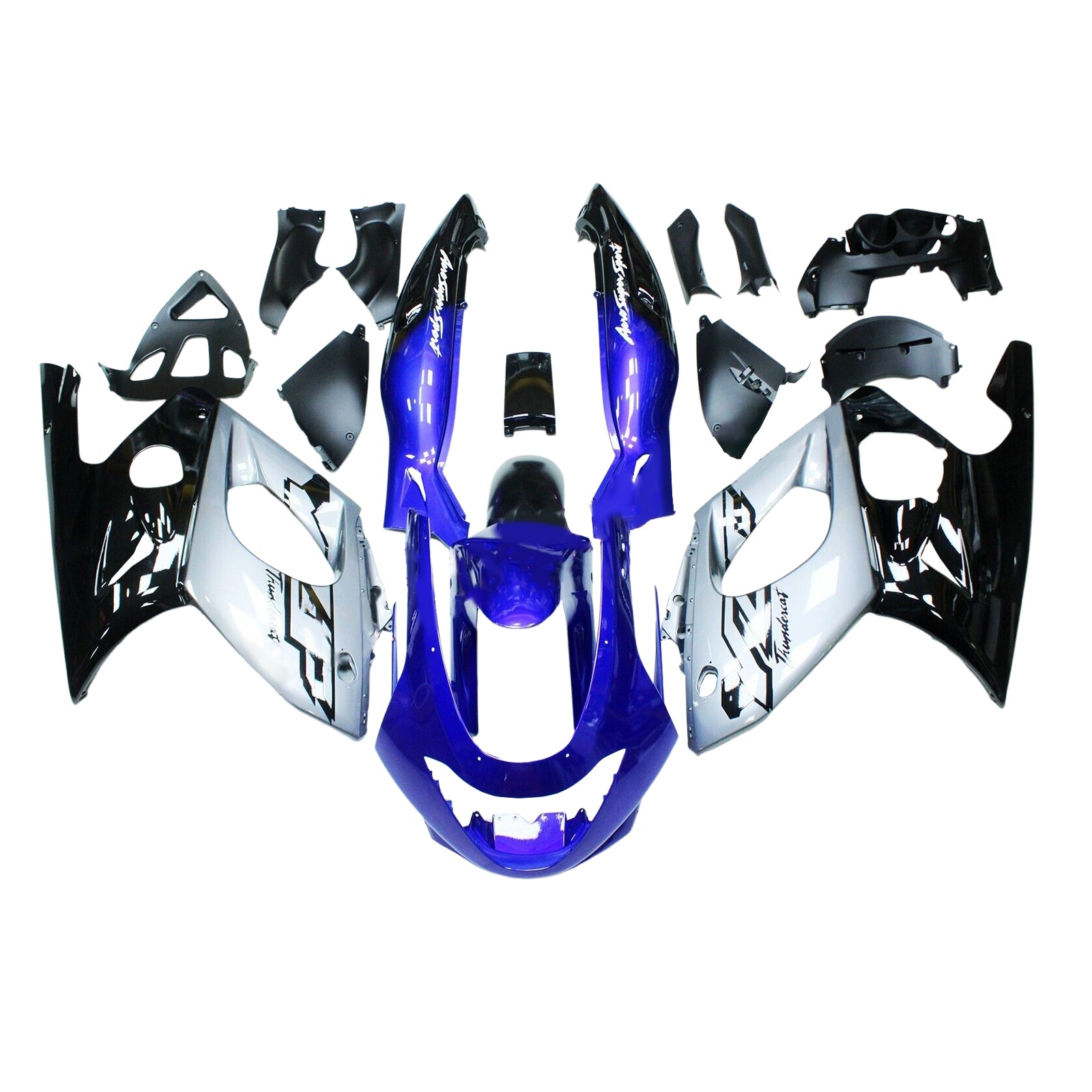 1996-2007 Yamaha YZF 600R Thundercat Injection Fairing Kit Bodywork Plastic ABS