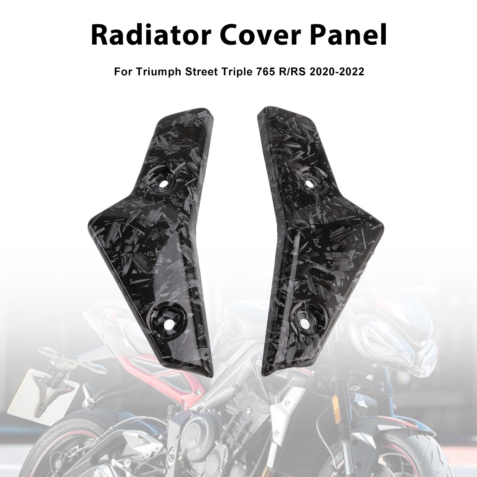 2020-2022 Street Triple 765 R/RS Kylarsidoskyddspaneler