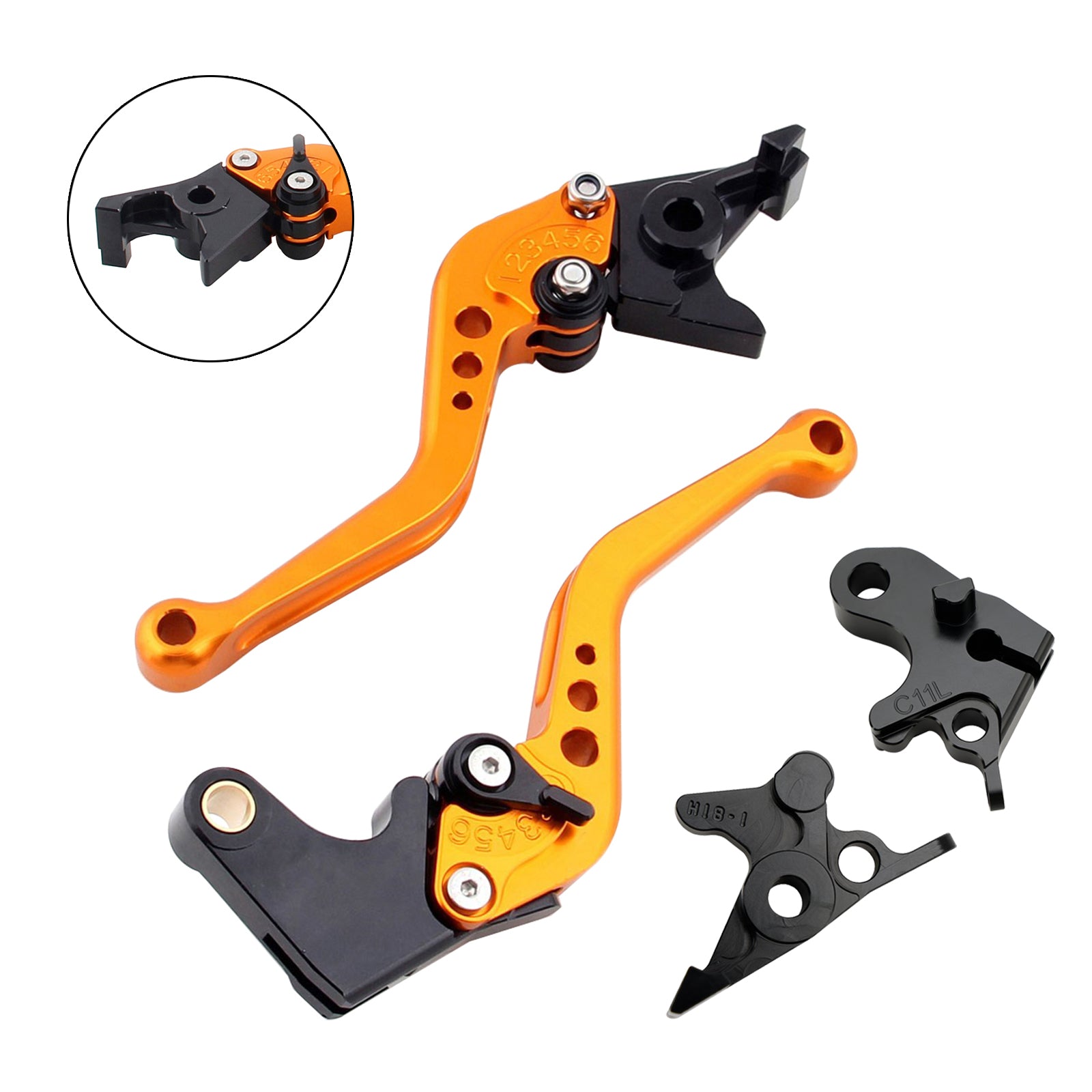 2020-2021 HONDA CRF1100L Africa Twin NIEUWE korte koppelingsremhendel