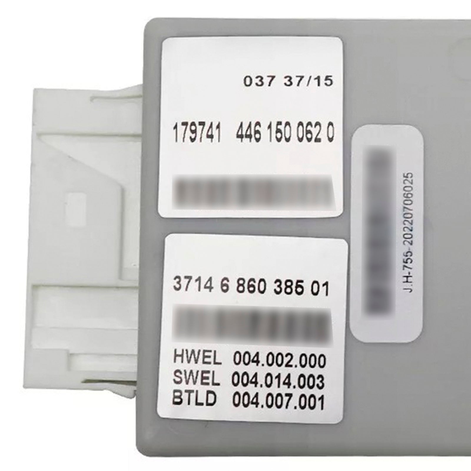 2008-2013 BMW x6 E71 Luftfjæringskontrollmodul 37146793163