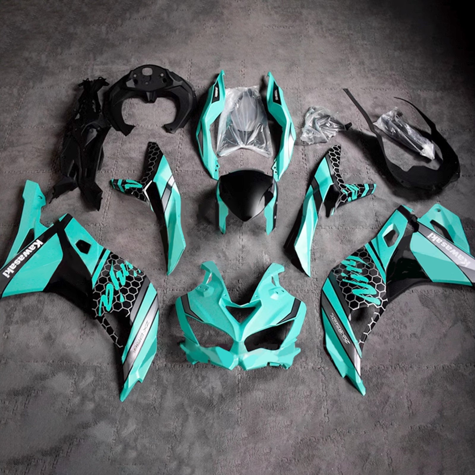 2019-2024 Kawasaki Ninja ZX-25R ZX-4R ZX-4RR Injection Fairing Kit