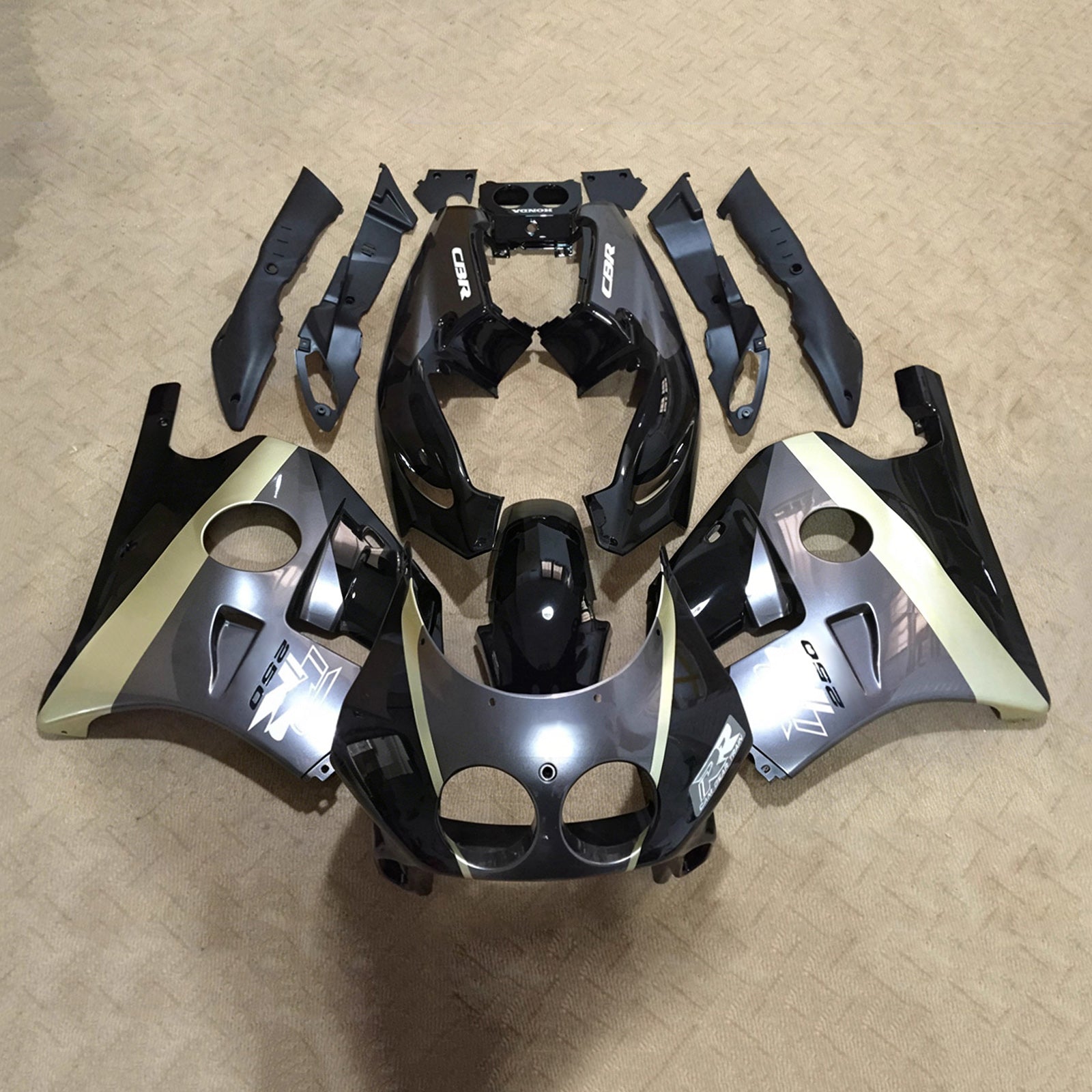 Injection Fairing Kit Bodywork Plastic ABS For Honda CBR250RR MC22 1990-1998
