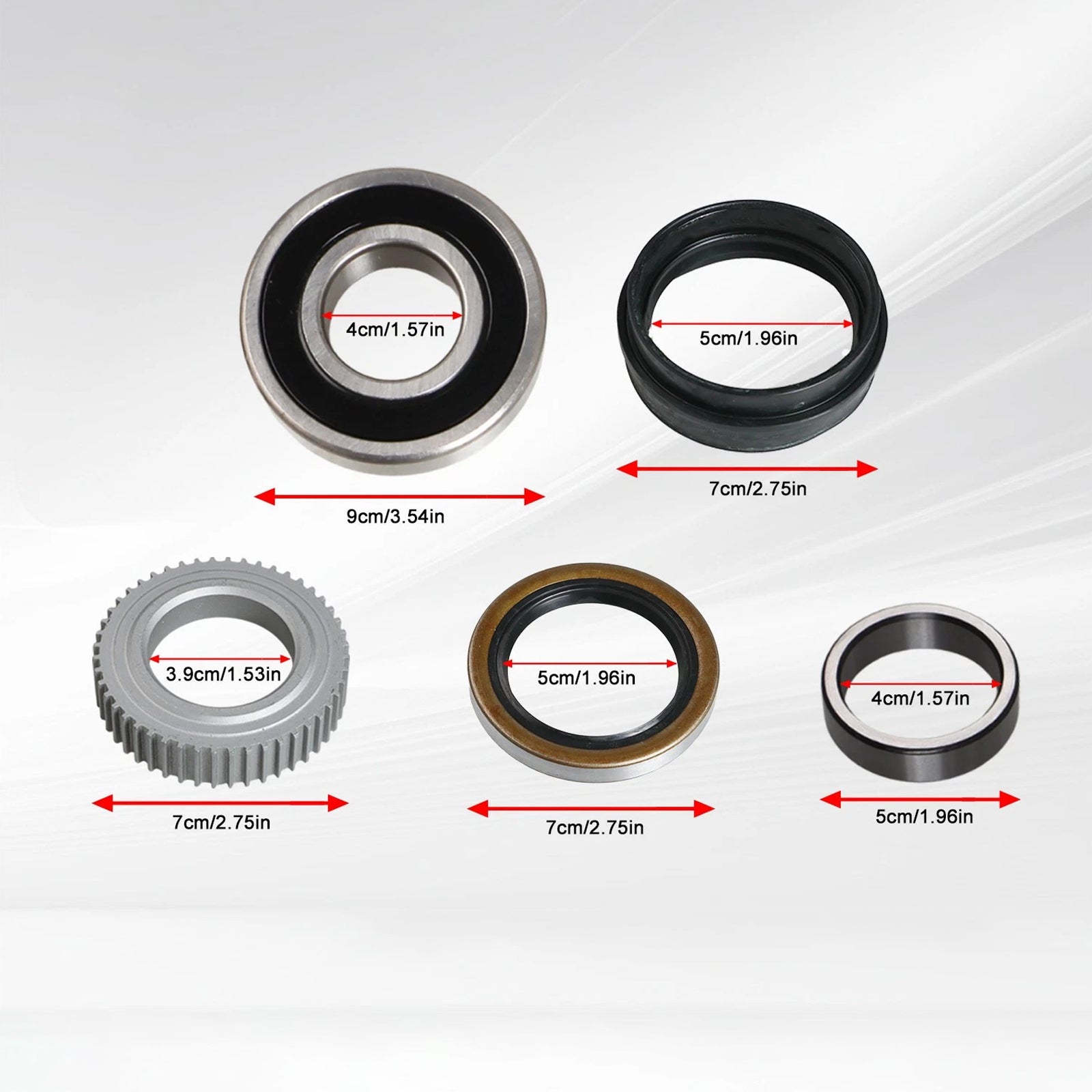 Kit de friction de plaque d'embrayage de transmission Toyota Tundra 2000-2006 24 pièces 90313-54001 725
