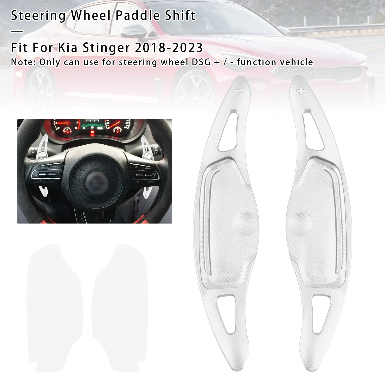 2018-2023 Kia Stinger stuurschakelpaddles