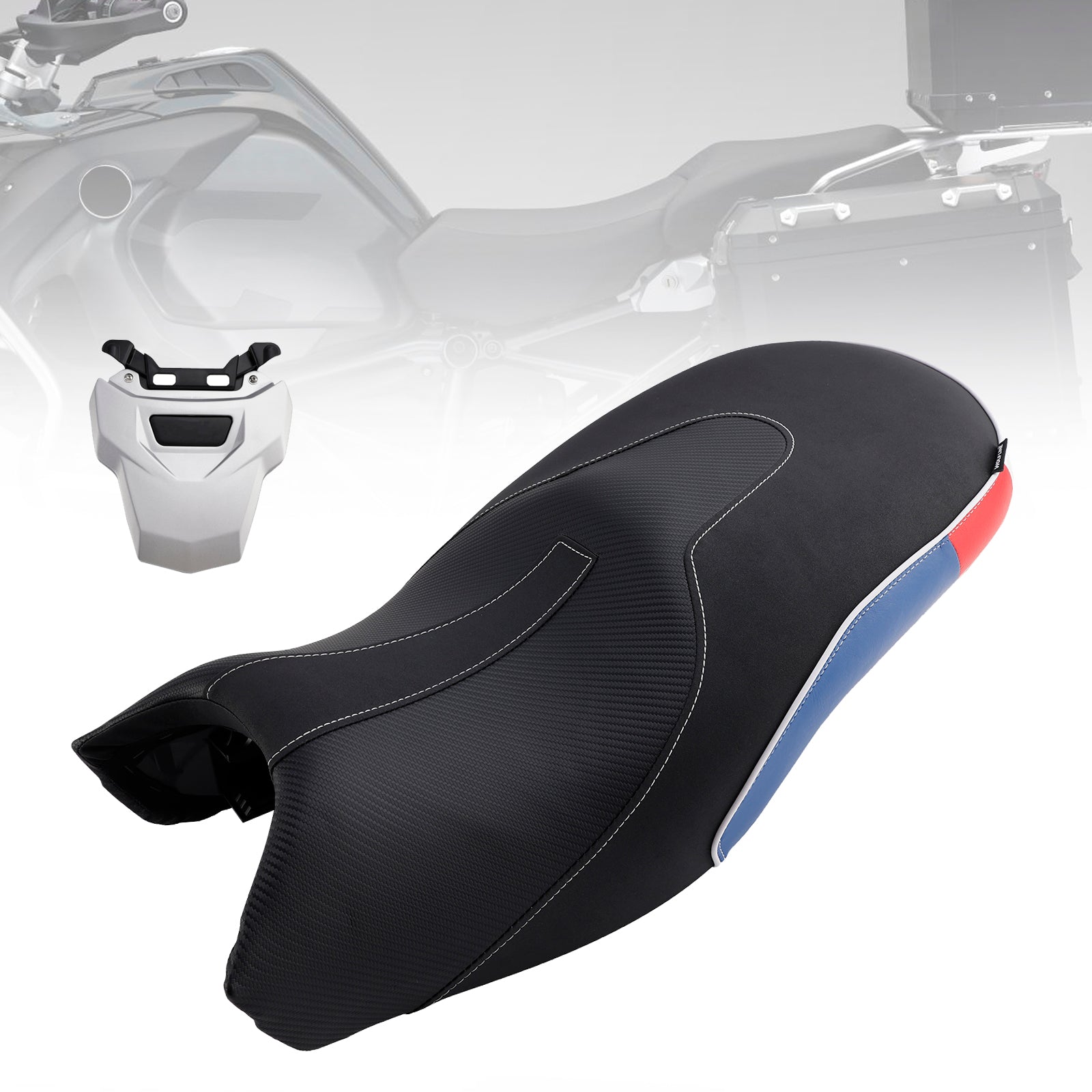 Byt ut bakre förarens passagerarsäte blått för BMW R1200GS 13-18 R1250GS