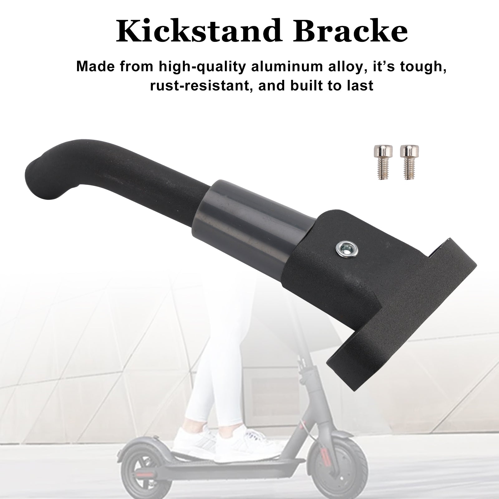 Support de béquille compatible avec la trottinette électrique Xiaomi 4 Pro (1re génération)