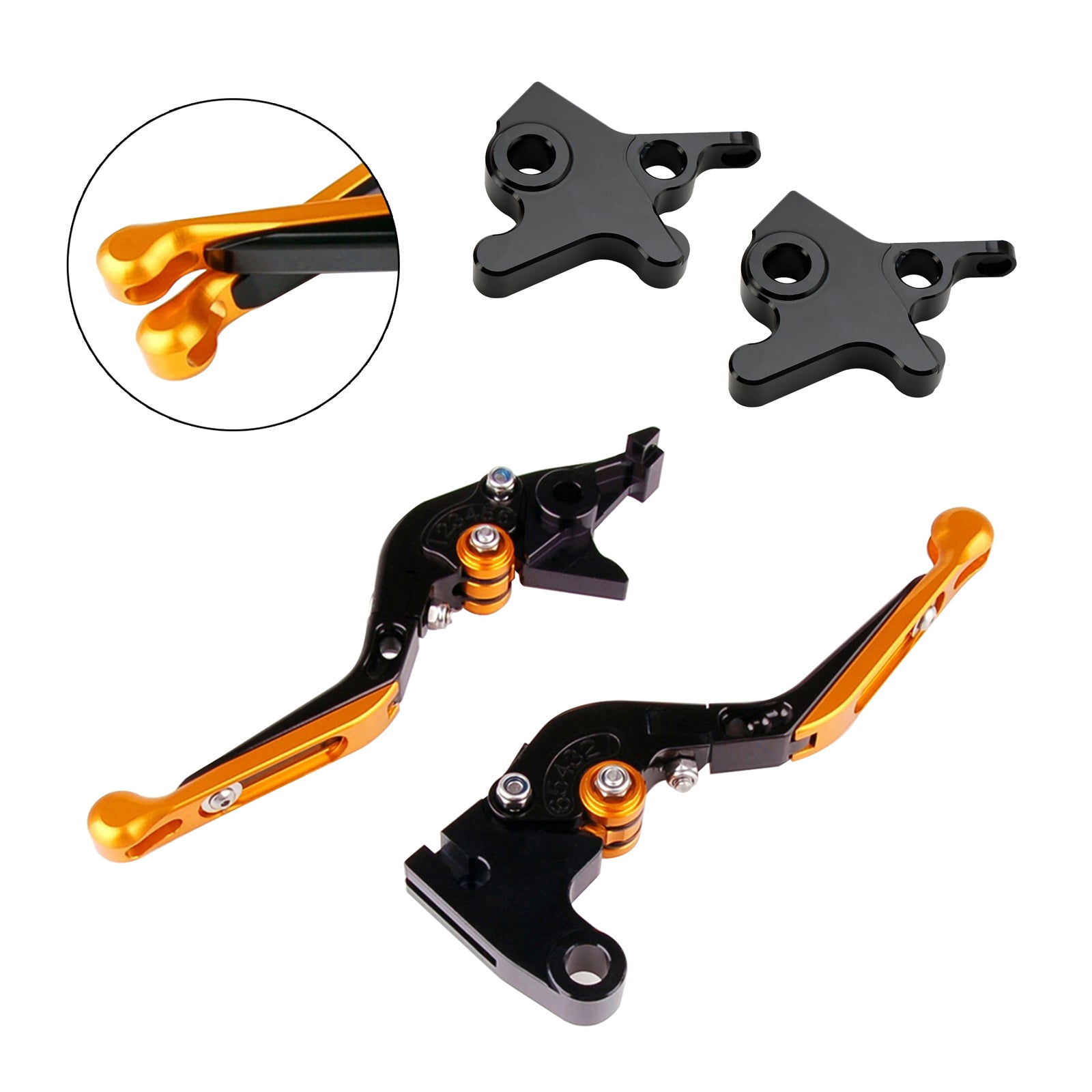 Palanca de freno de embrague ajustable para Piaggio MP3 300 16-18 MP3 350 18-19