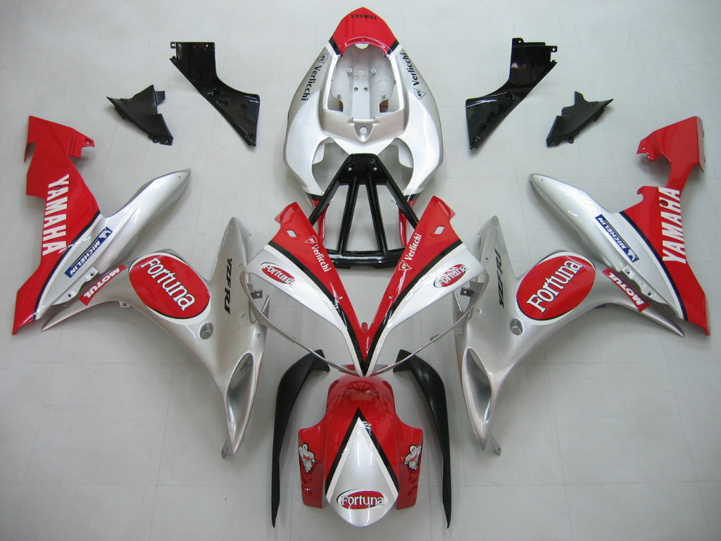 2004-2006 YZF 1000 R1 Rode carrosseriekuip ABS spuitgegoten kunststofset Generiek