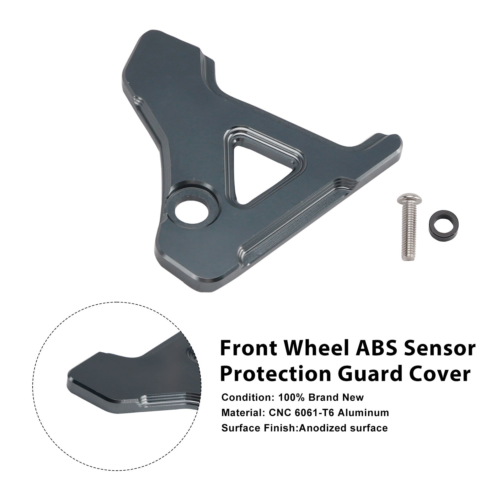 Garde de Protection de capteur ABS de roue avant pour BMW R1300GS/ADV 23-25