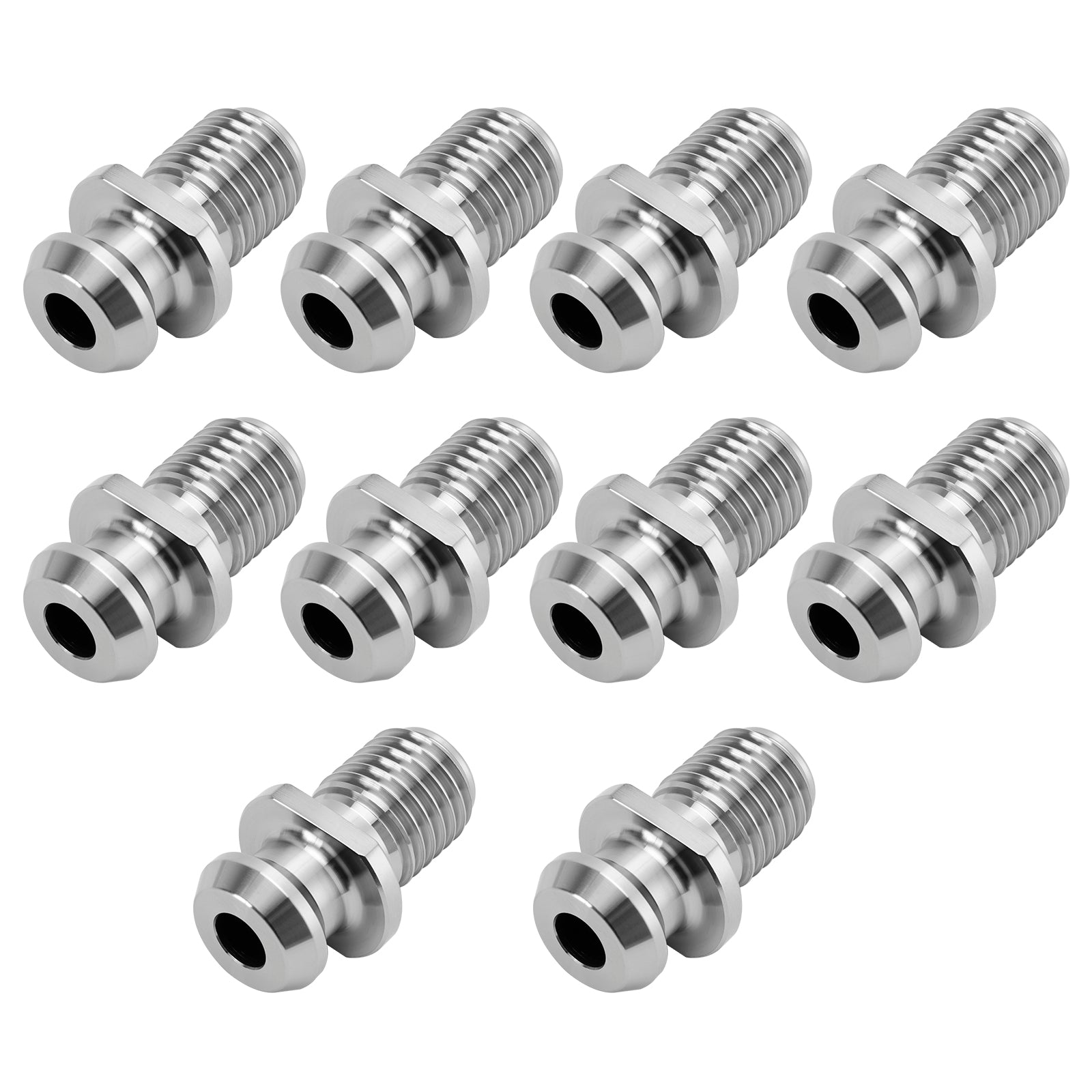 10 Pcs CAT50 45° 1.140" Pull Stud Retention Knob Fits For Mazak CNC