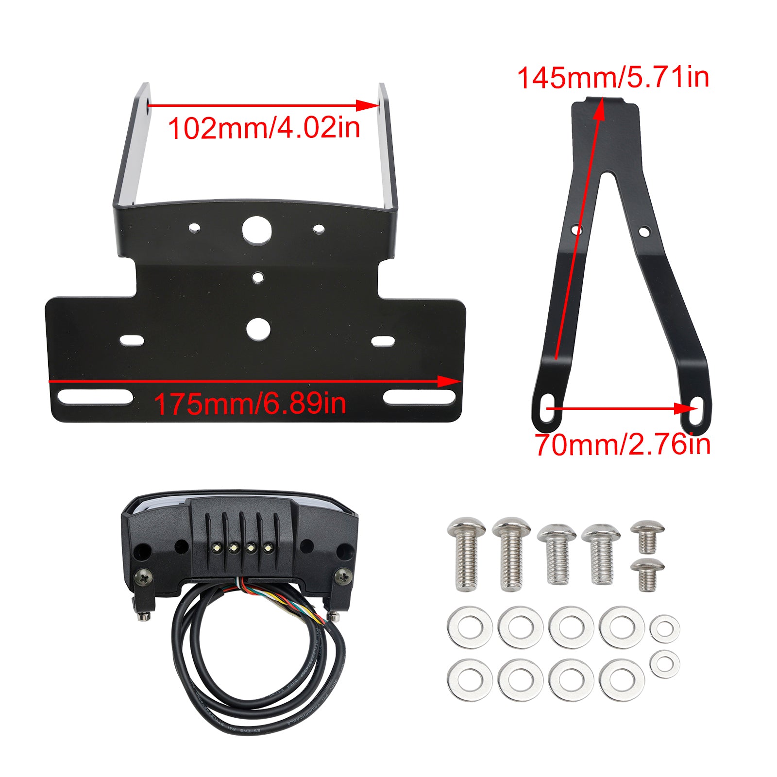 2022-2023 GASGAS SM700 License Plate Holder Bracket