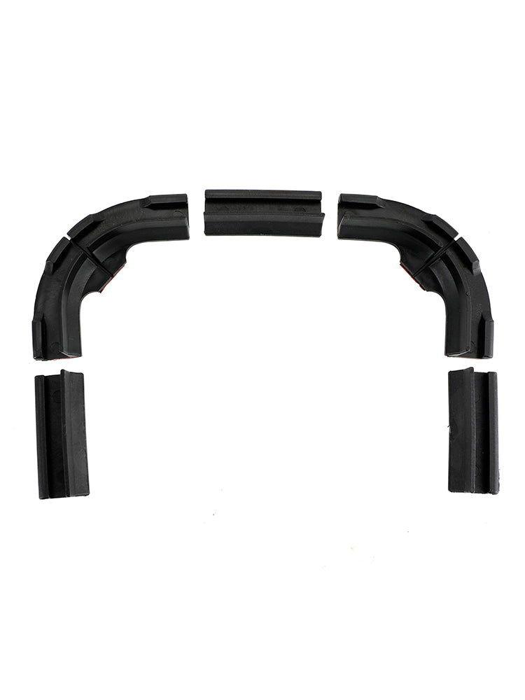 5 Pcs Black Generic Brackets Hue Play Gradient Lightstrip Mounting Set