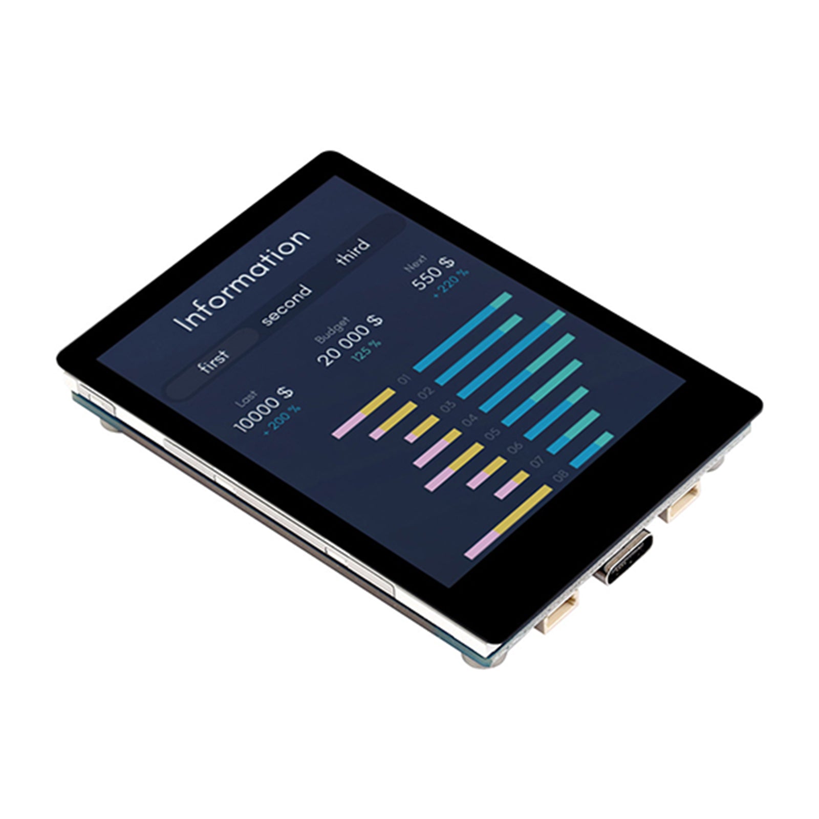 ESP32-S3 Development Board 2.8-inch Capacitive Touch Screen SPI Interface LVGL