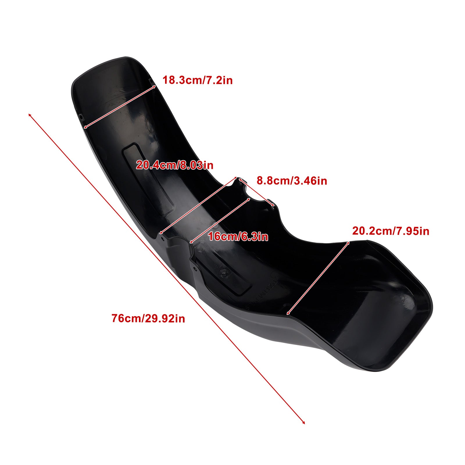 Carénage de garde-boue avant Suzuki Boulevard C50 2001-2017