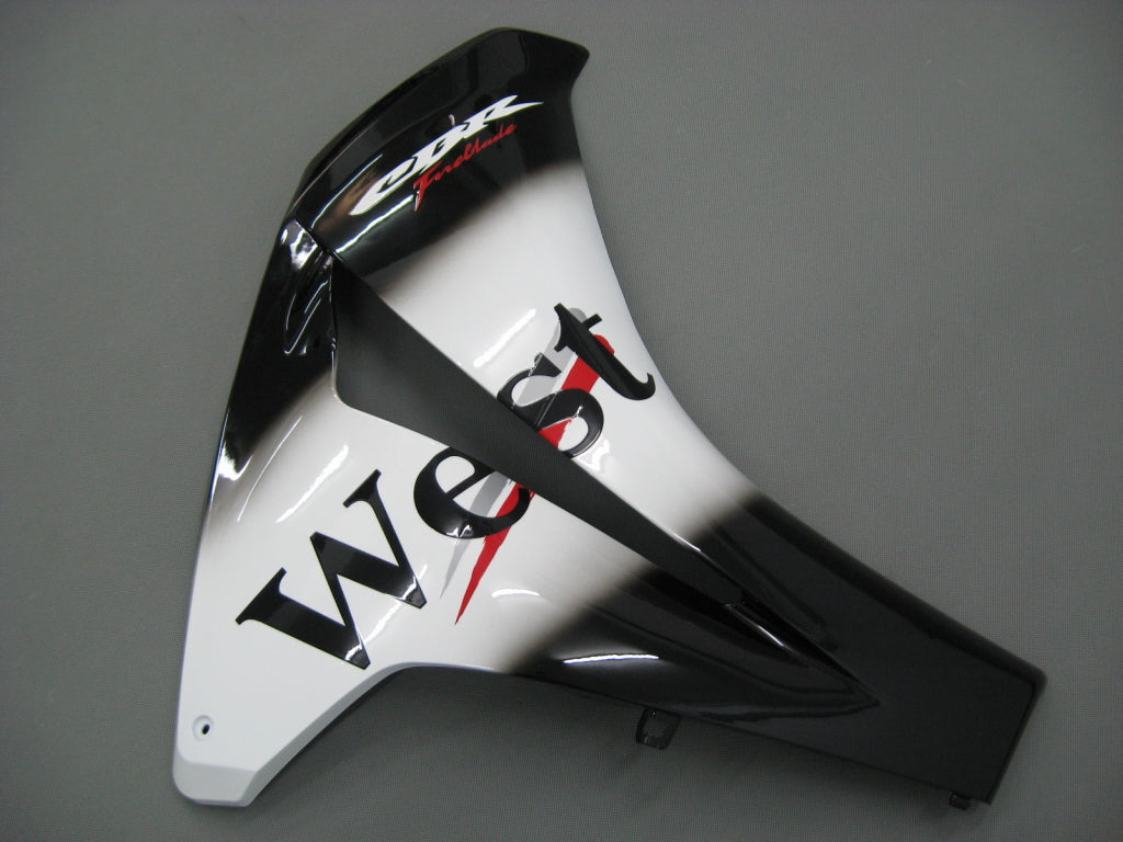 2008-2011 Honda CBR 1000 RR Black West Racing Fairings Generic