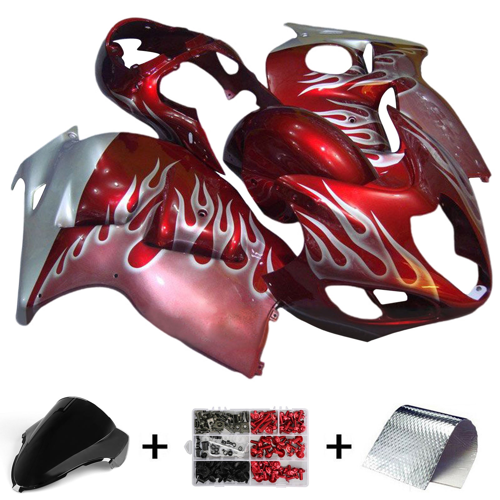 1999-2007 Suzuki Hayabusa GSX1300R Injectiekuipset Carrosserie Kunststof ABS