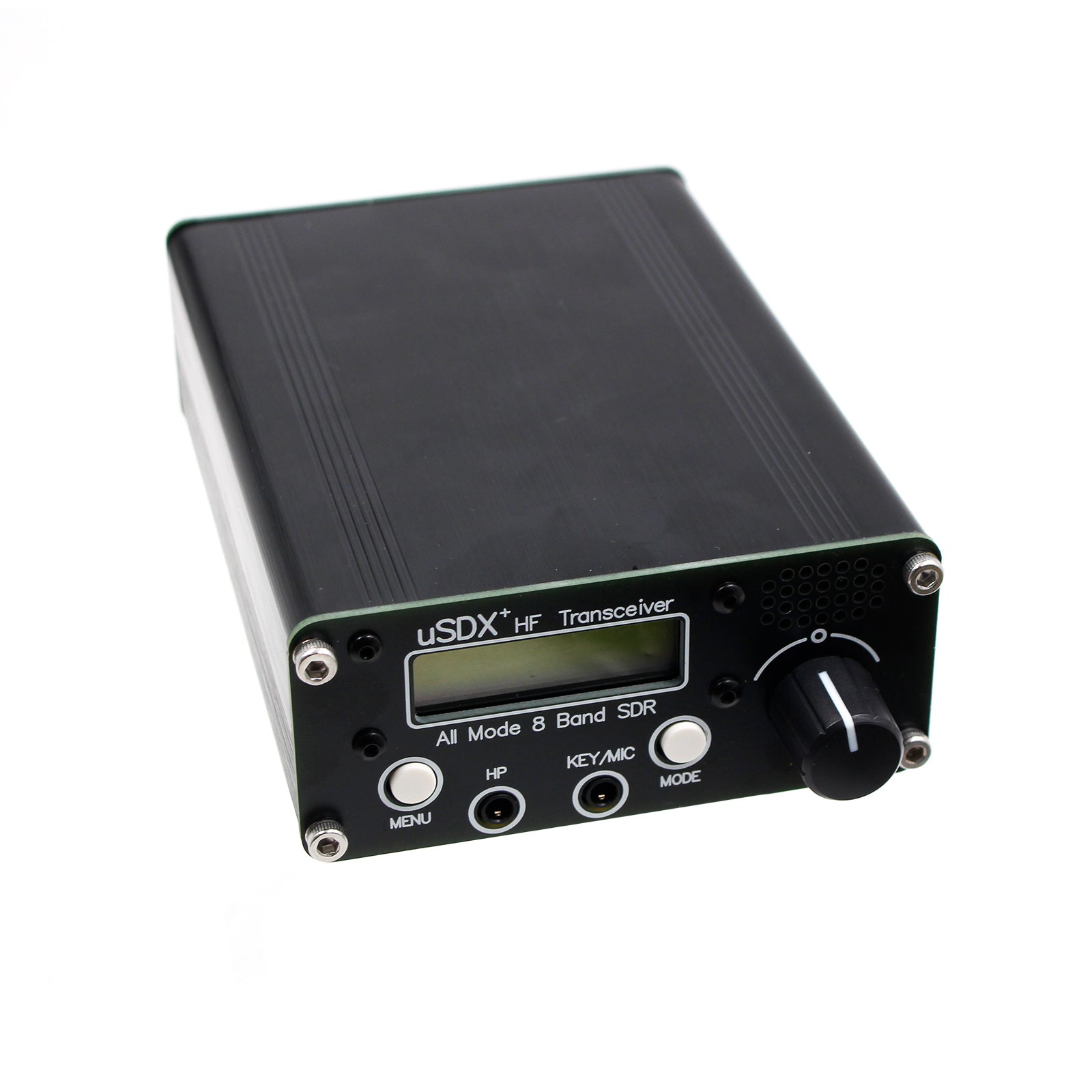 NIEUWE USDX + HF Transceiver HF Ham Radio QRP CW Transceiver 3W-5W Alle Modus 8 Band