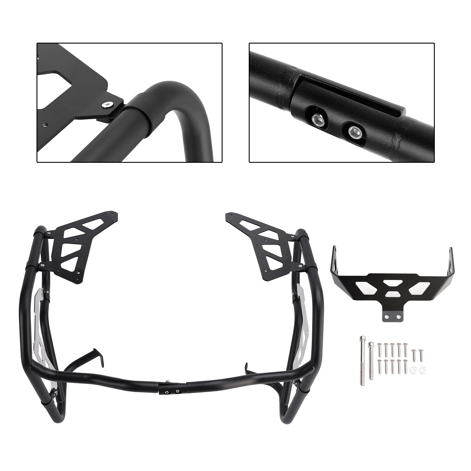 Crash Bar Lower Engine Guard Steel Frame Fit Black For Bmw R1300Gs 2024-2026 Adv
