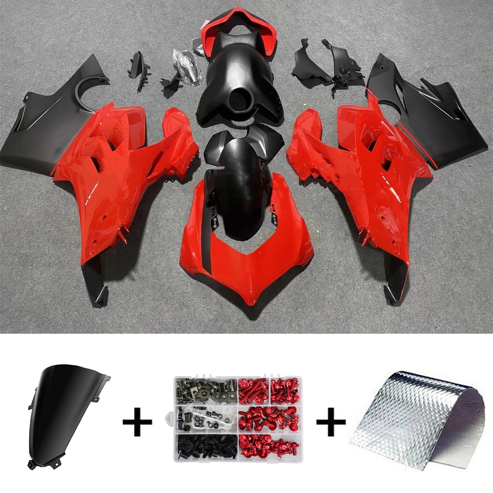 Kit de carénage d'injection Ducati Panigale V4/V4S 2020-2021 V4SP/V4R 2019-2022